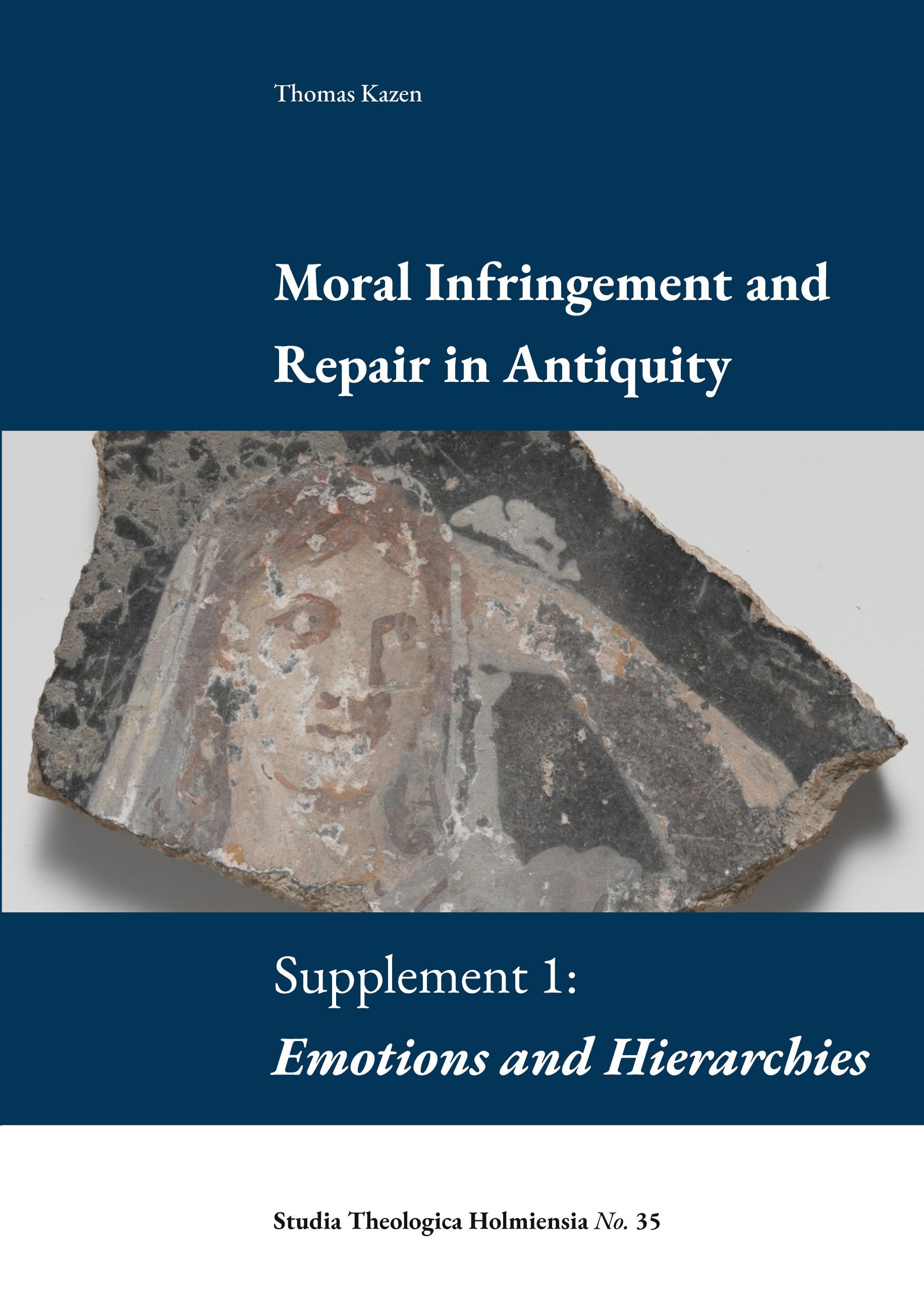 Vorderes Coverbild Moral Infringement and Repair in Antiquity