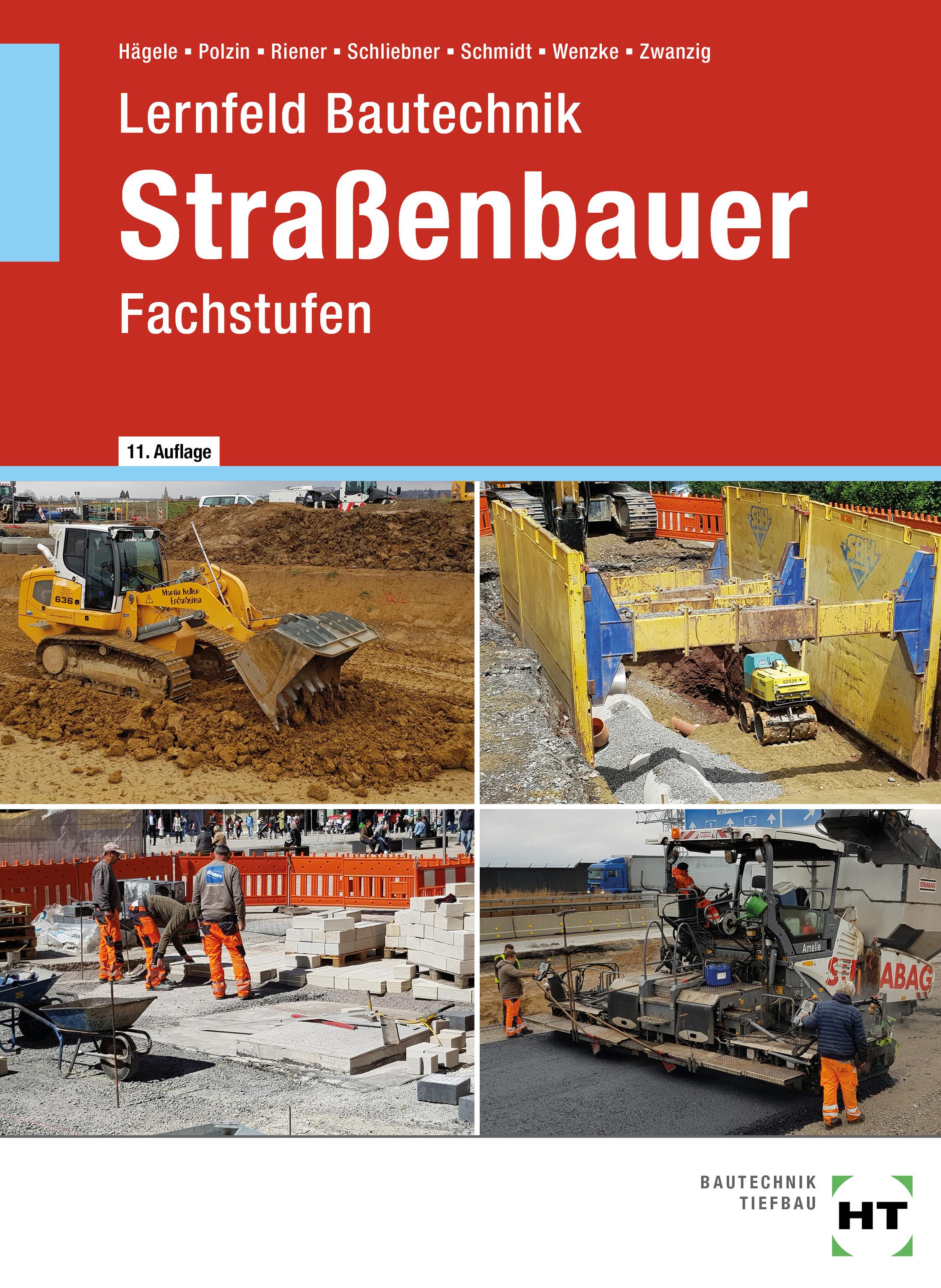 Vorderes Coverbild Lernfeld Bautechnik Straßenbauer