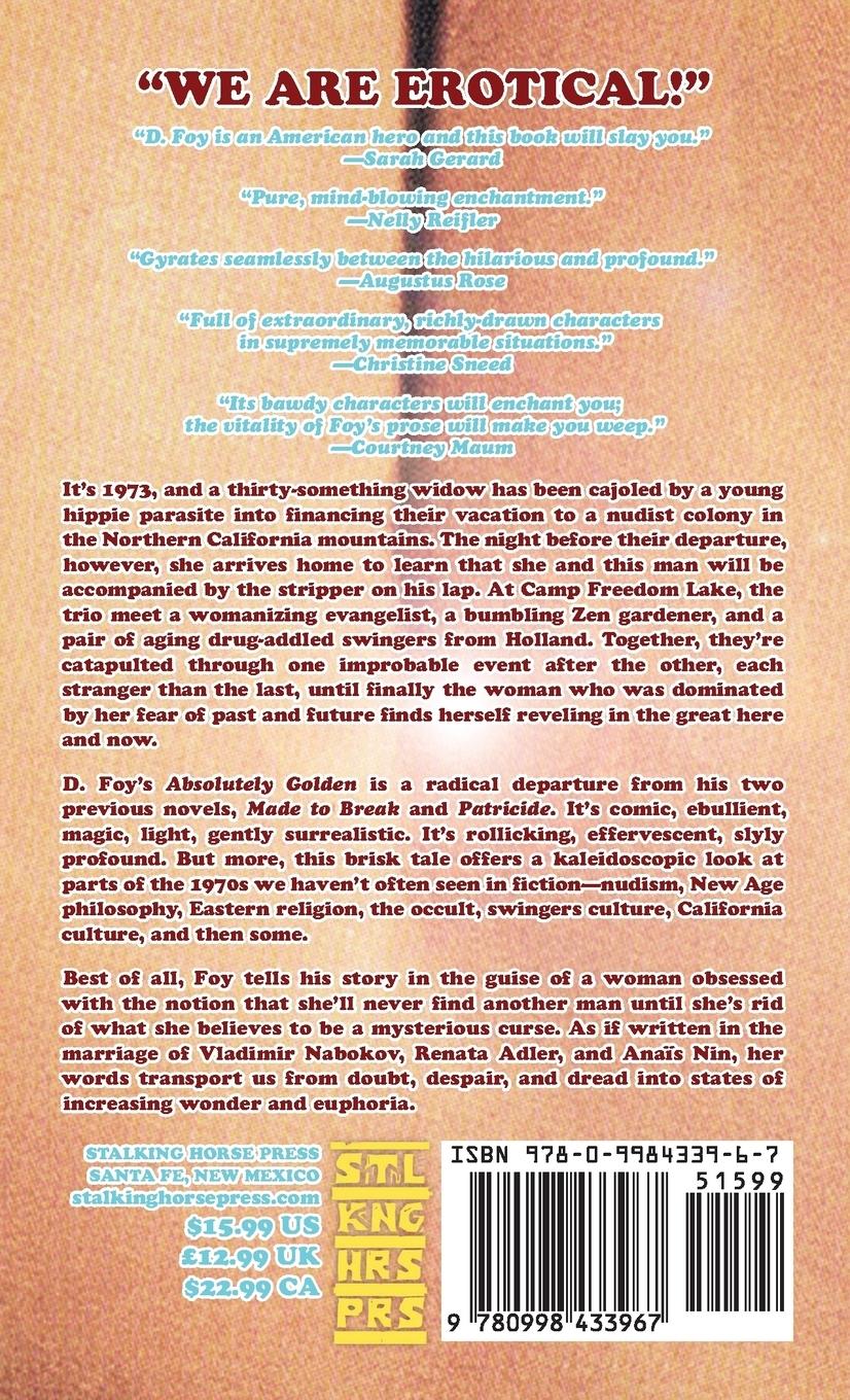 Rückseitencover Absolutely Golden