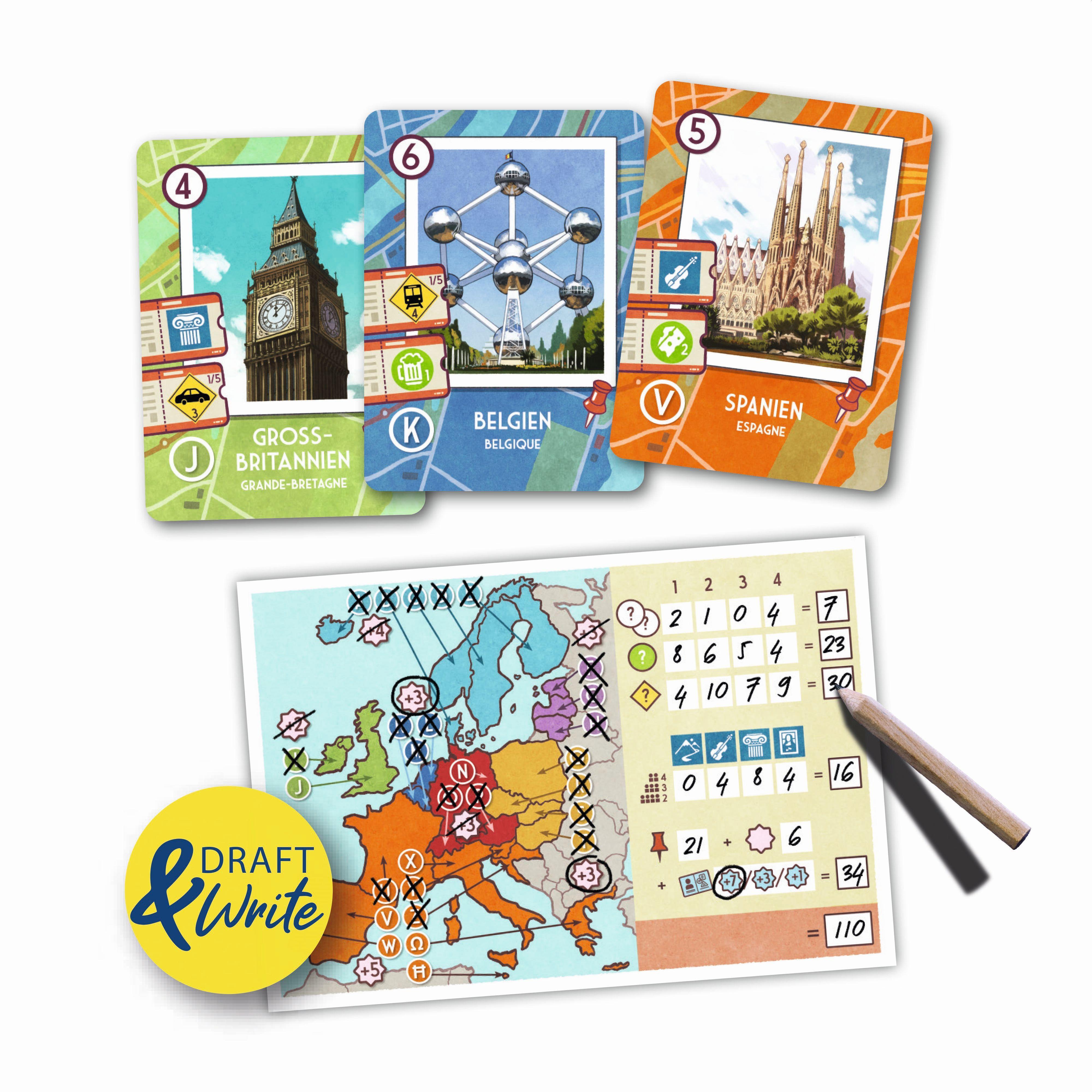 Beispielinhalt (Bild) GAMEFACTORY - Road Trip Europa