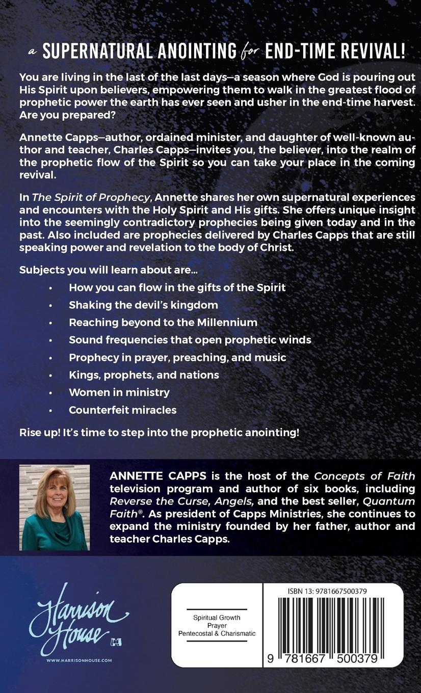 Rückseitencover The Spirit of Prophecy