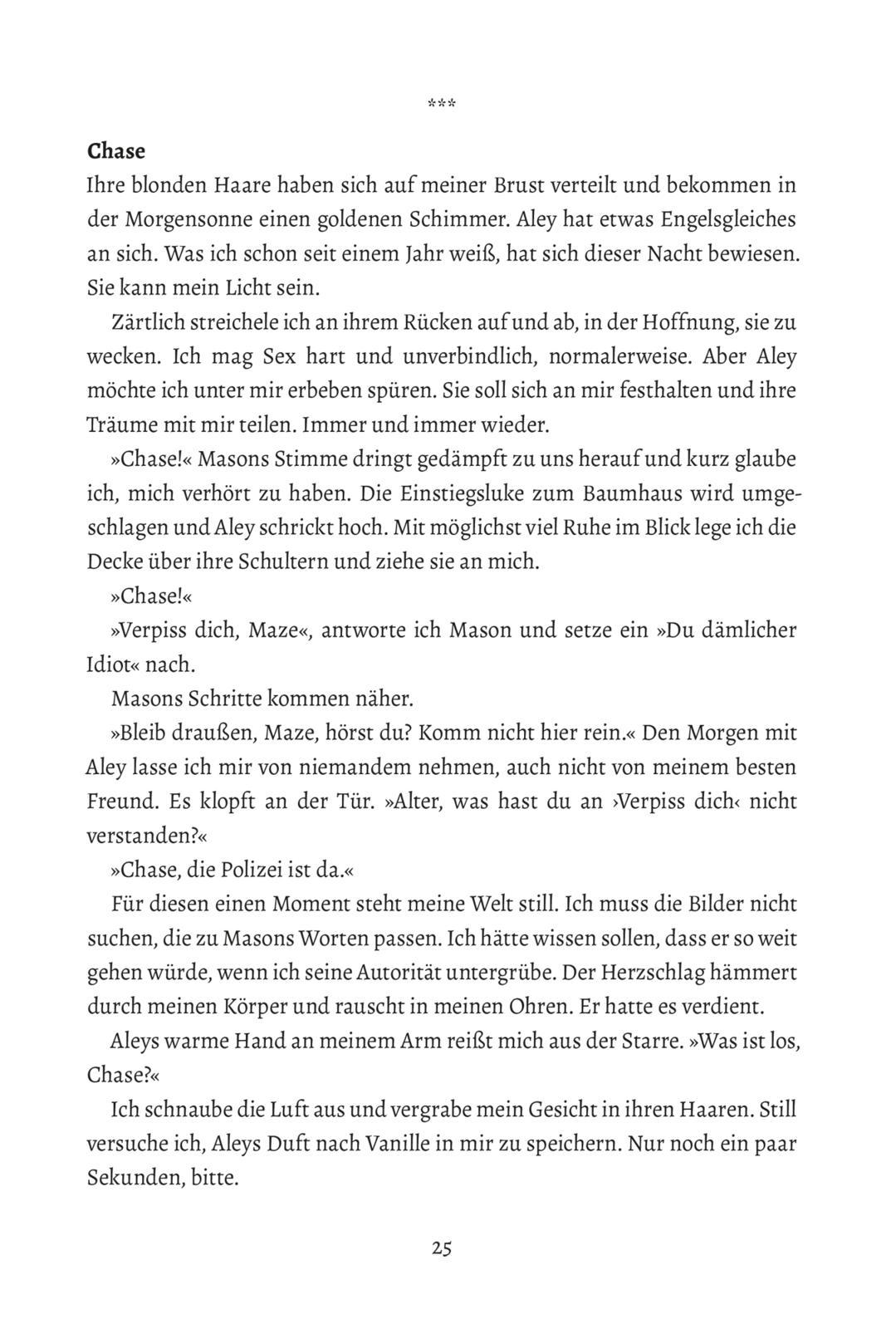 Beispielinhalt (Bild) Crashing Back to You ('Back to You'-Reihe 2)