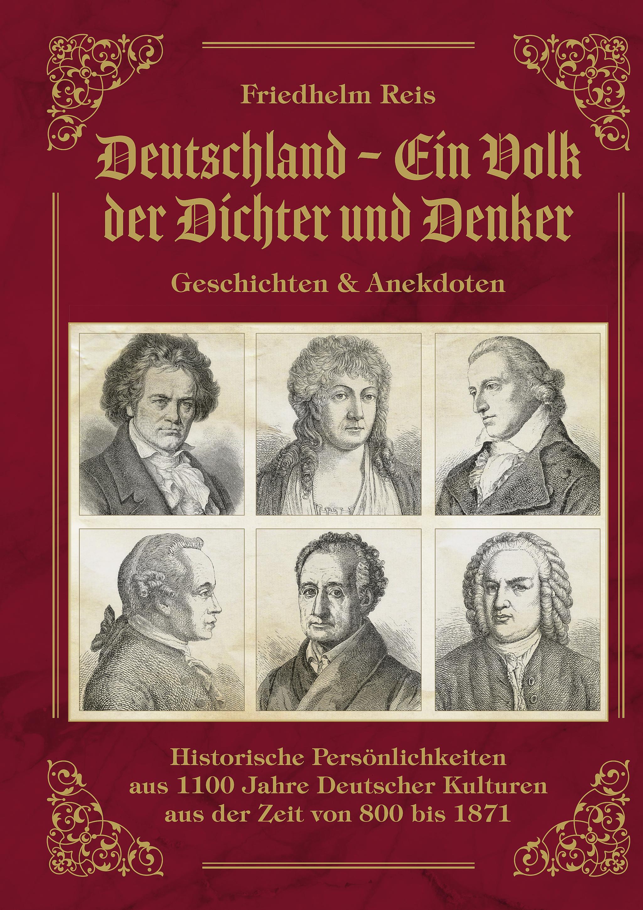 Vorderes Coverbild Deutschland, ein Volk der Dichter und Denker, Geschichten & Anekdoten