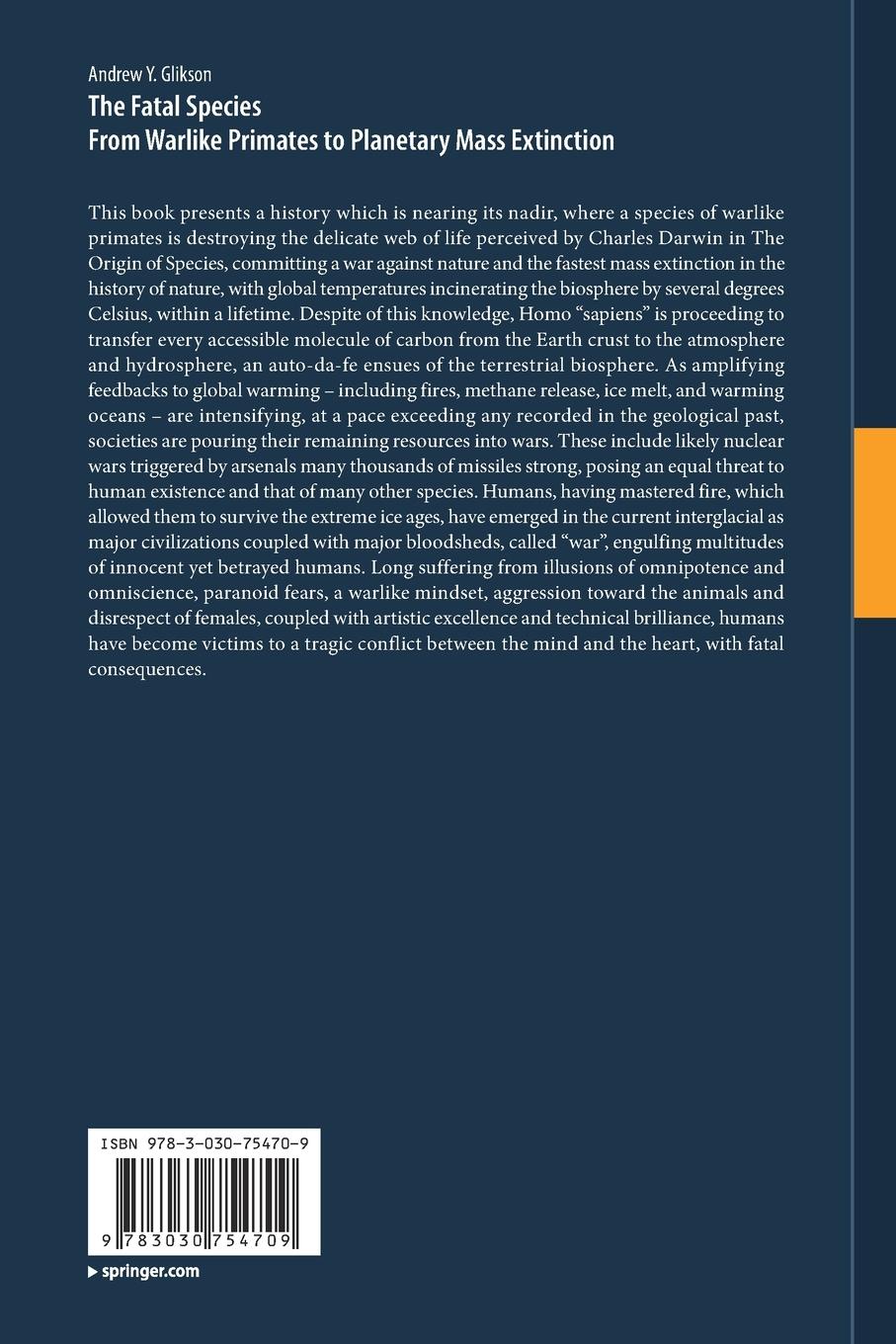 Rückseitencover The Fatal Species