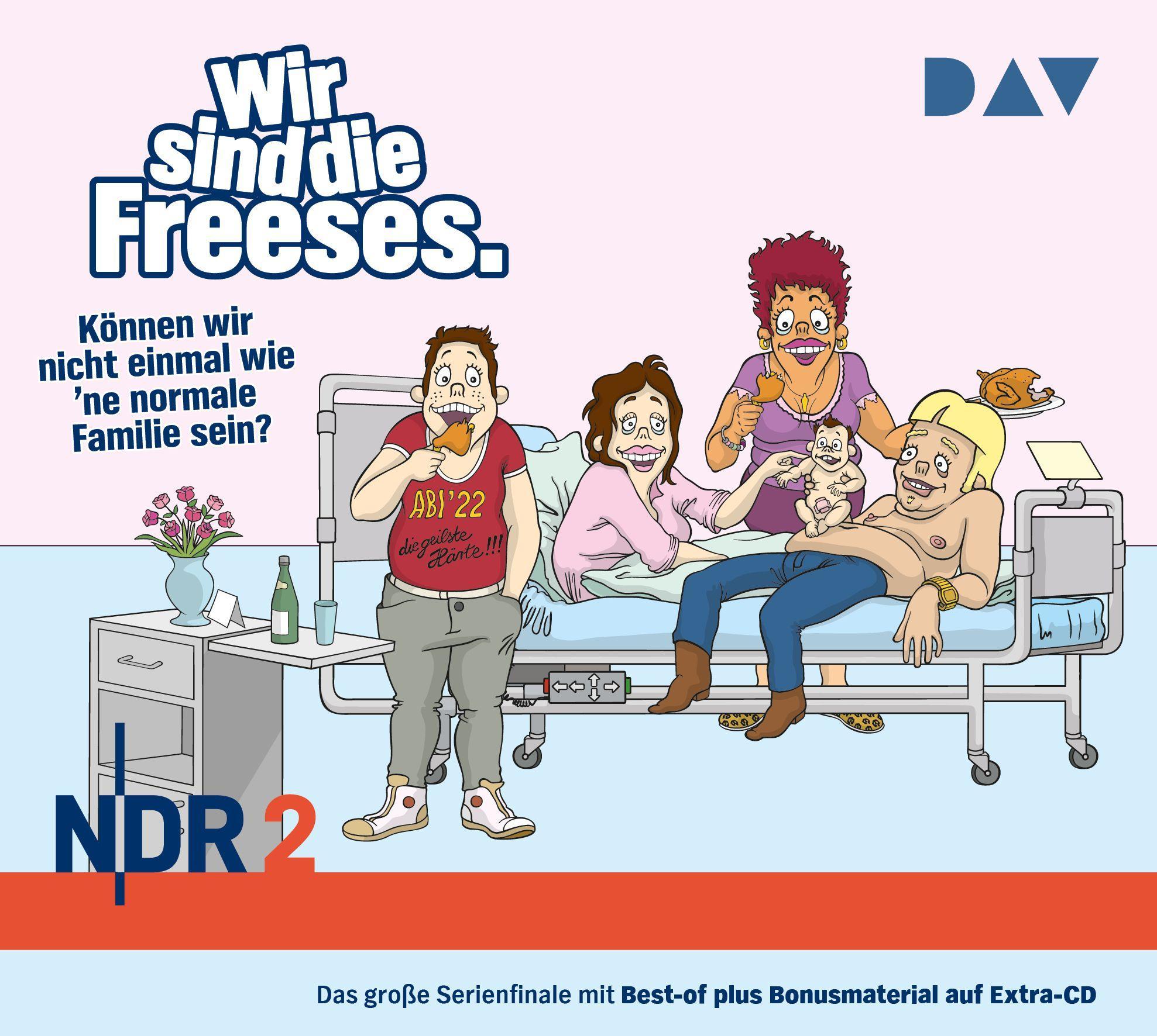 Vorderes Coverbild Wir sind die Freeses. Können wir nicht einmal wie 'ne normale Familie sein?
