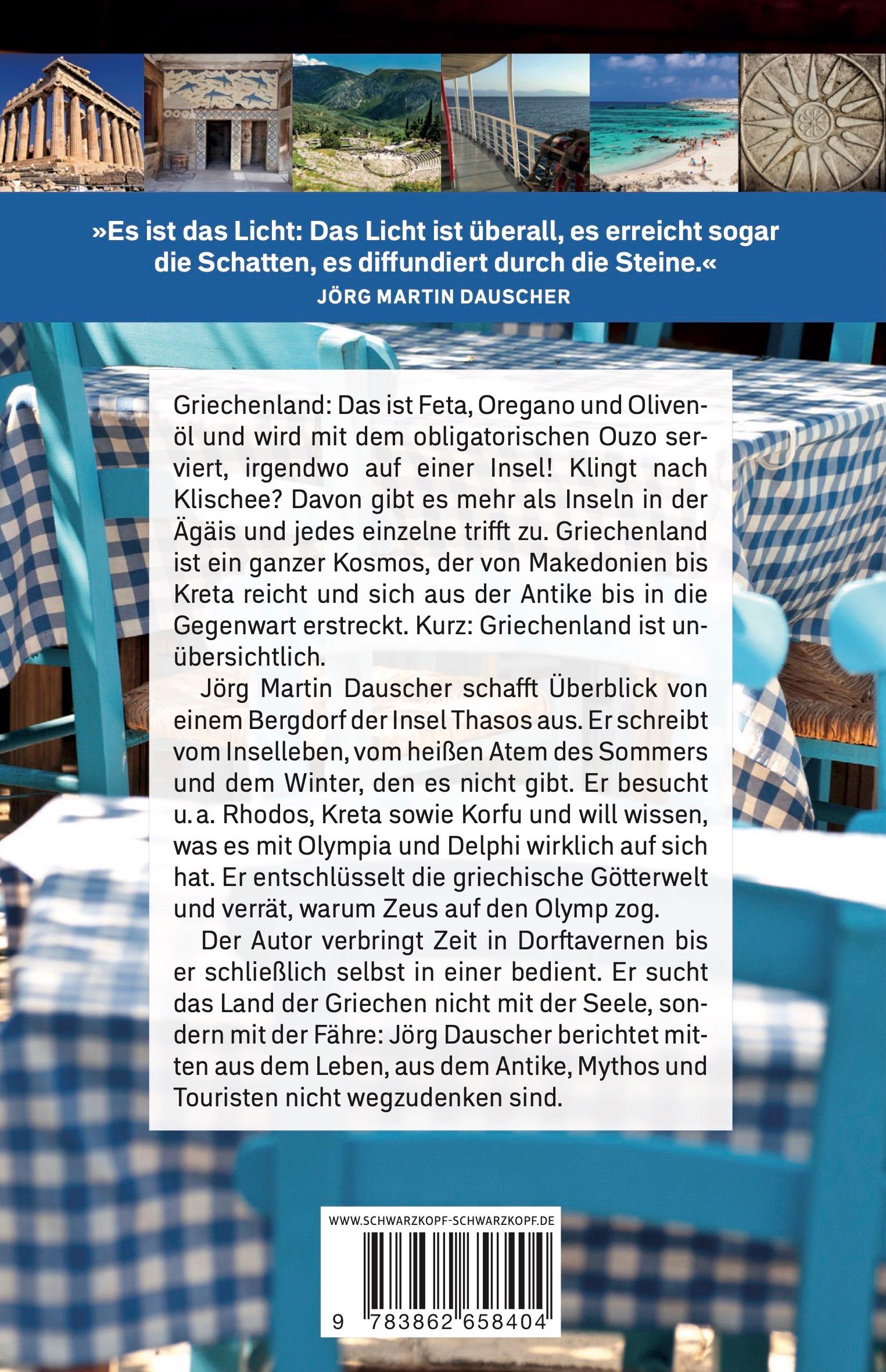 Rückseitencover 111 GRÜNDE, GRIECHENLAND ZU LIEBEN