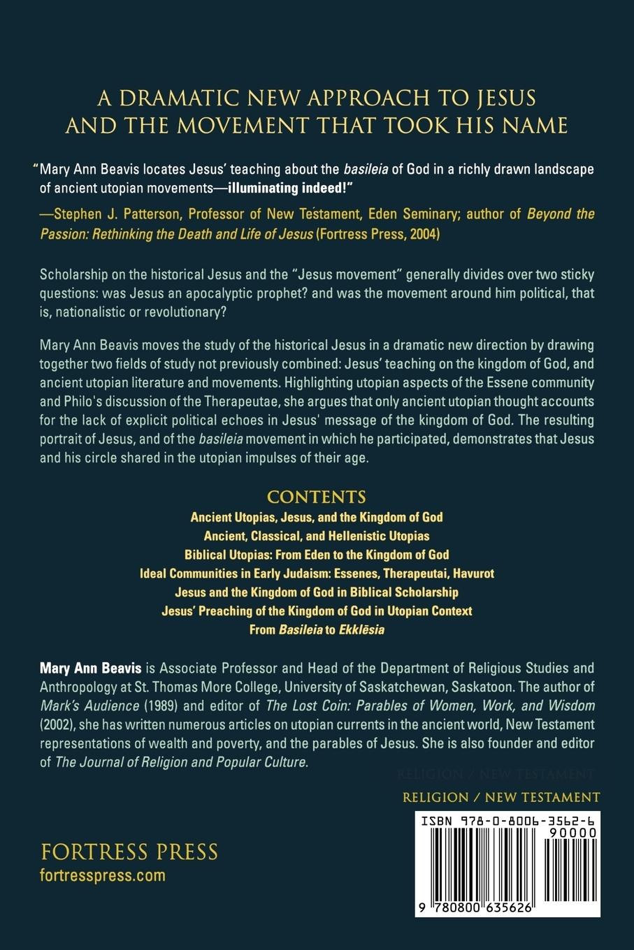 Rückseitencover Jesus & Utopia