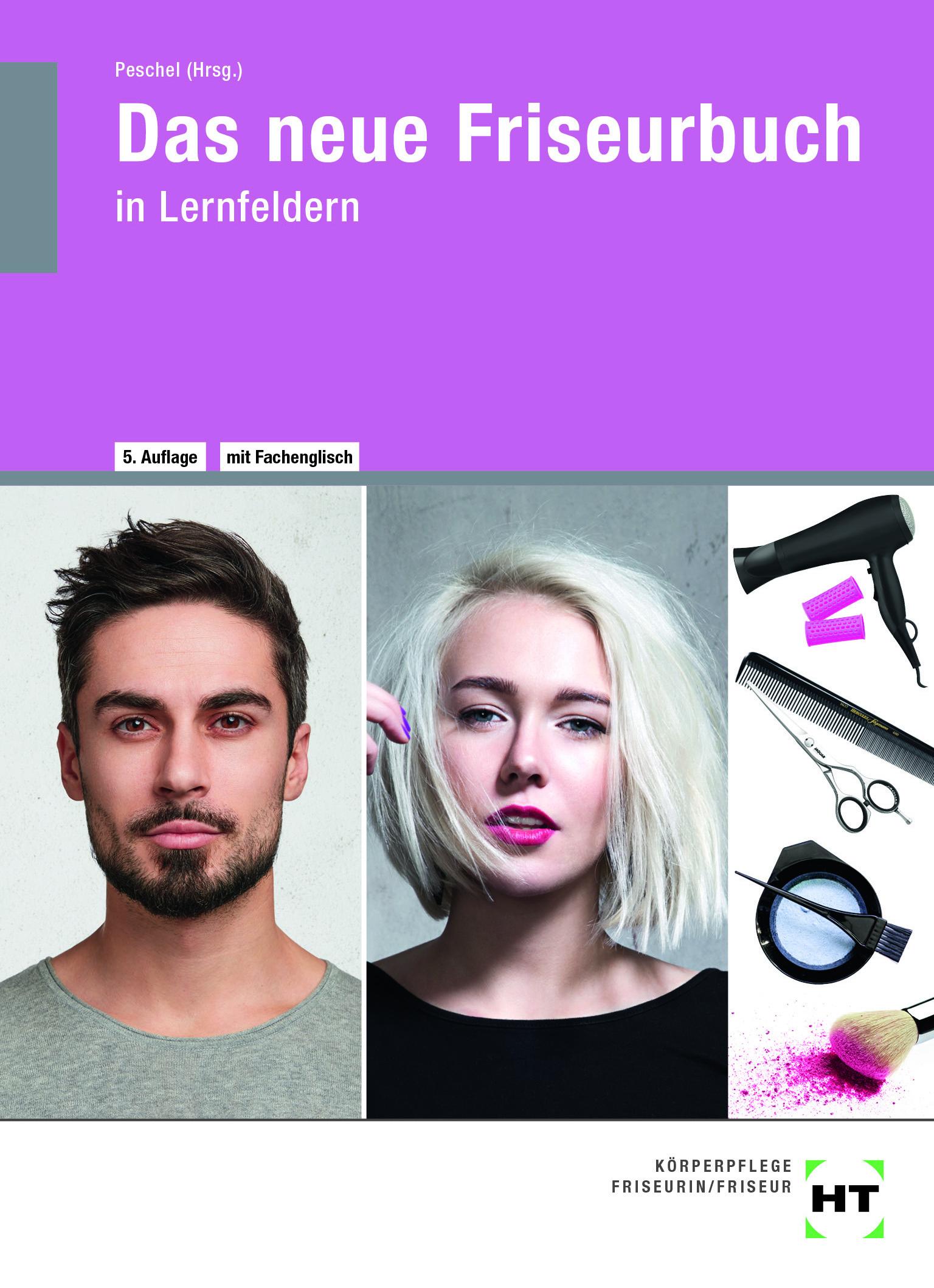 Vorderes Coverbild Das neue Friseurbuch