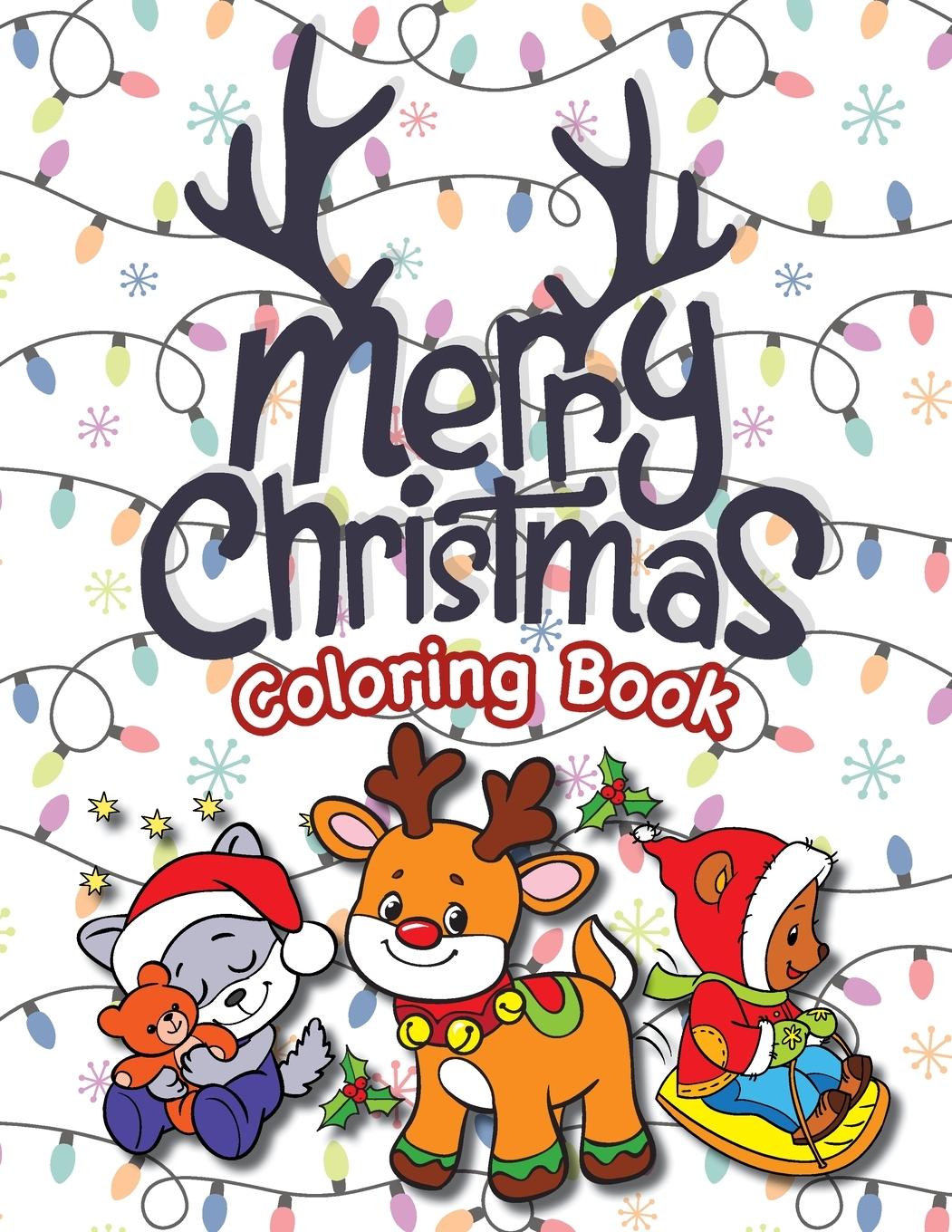 Vorderes Coverbild Merry Christmas Coloring Book