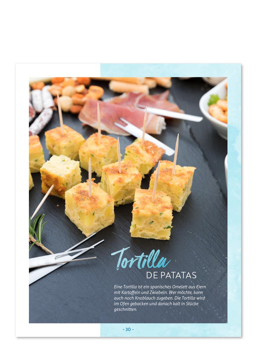 Beispielinhalt (Bild) Spanische TAPAS