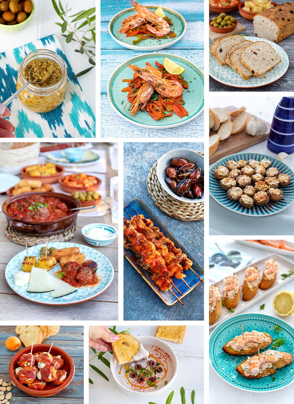 Beispielinhalt (Bild) Spanische TAPAS