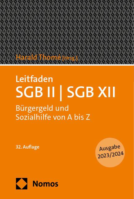 Vorderes Coverbild Leitfaden SGB II | SGB XII