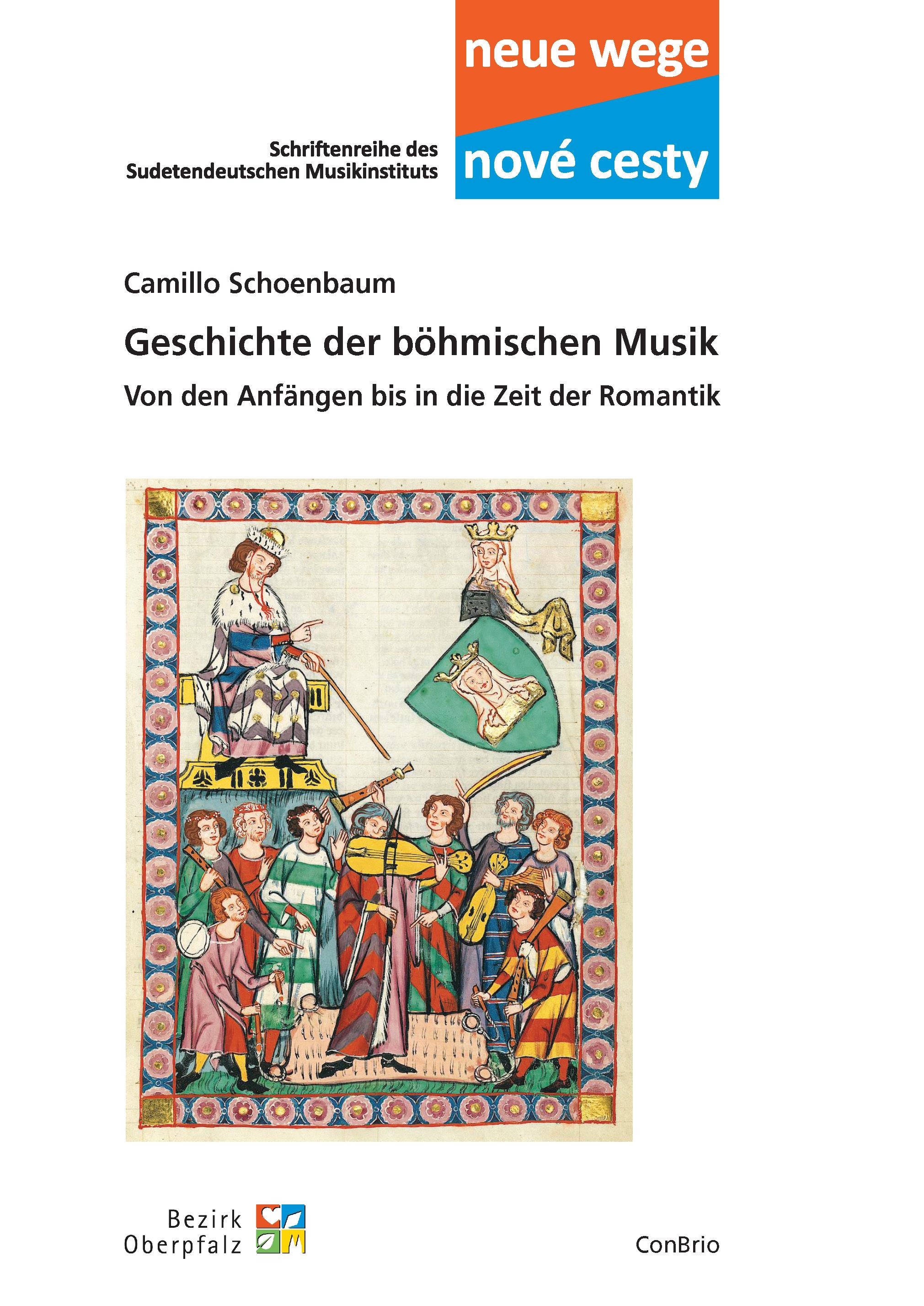 Vorderes Coverbild Geschichte der böhmischen Musik