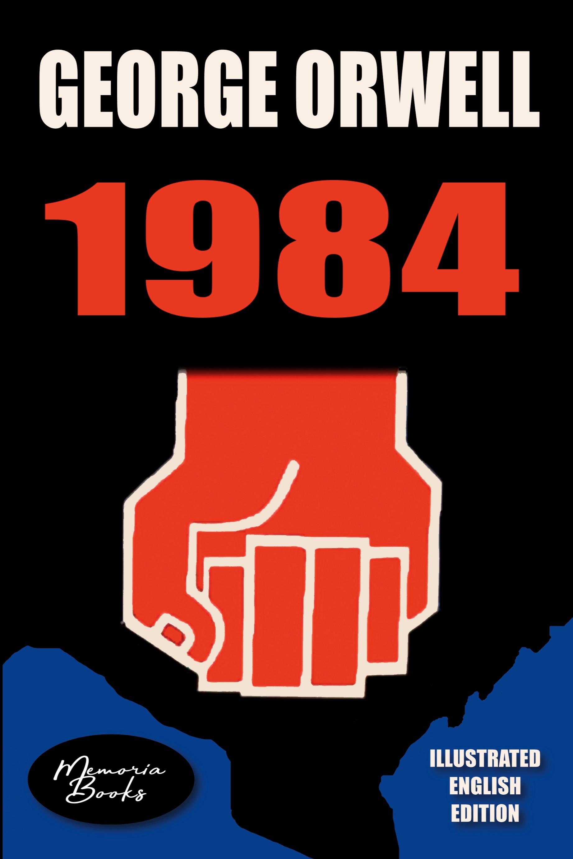 Vorderes Coverbild 1984, English Illustrated Edition