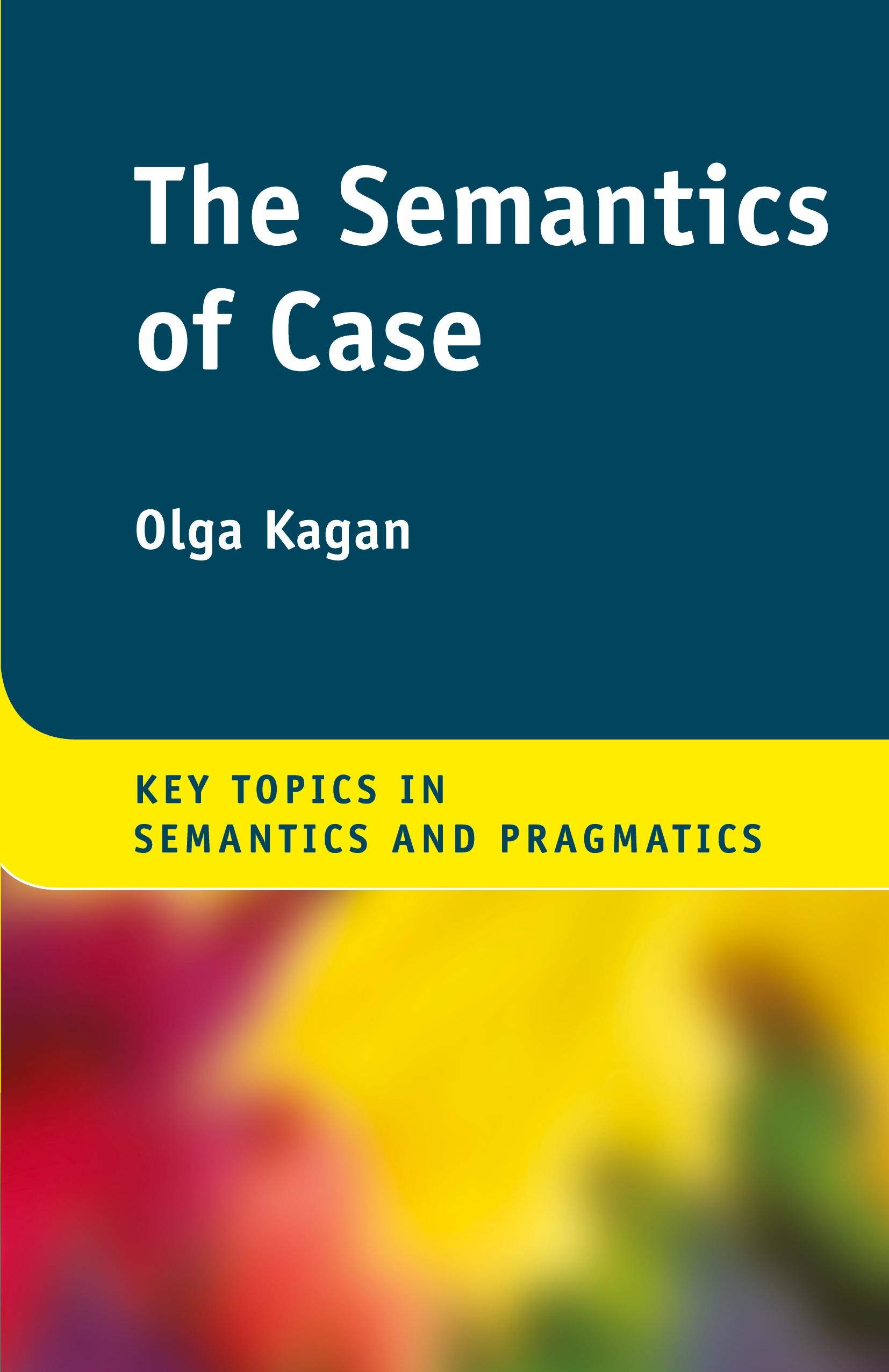 Vorderes Coverbild The Semantics of Case