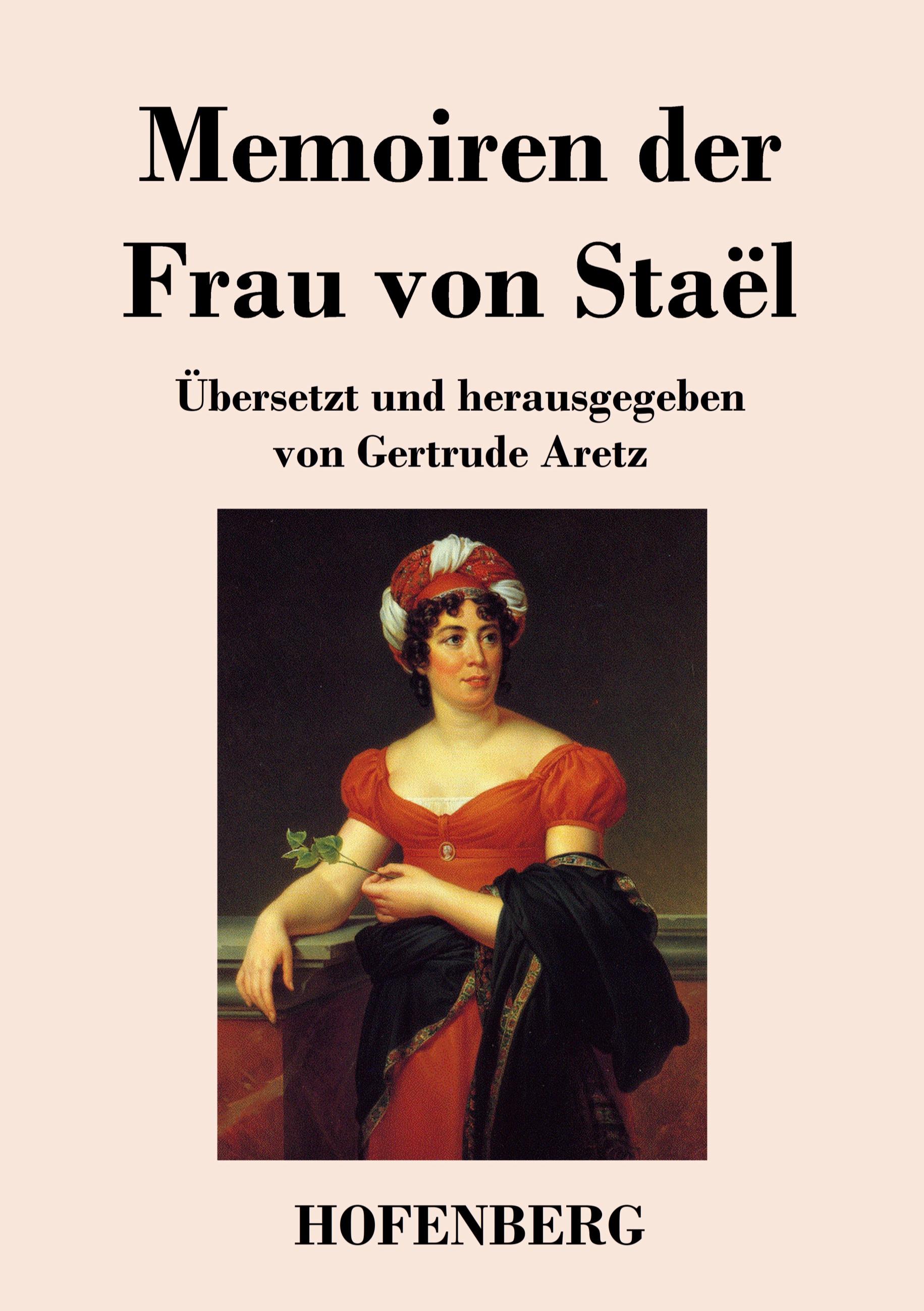 Vorderes Coverbild Memoiren der Frau von Staël