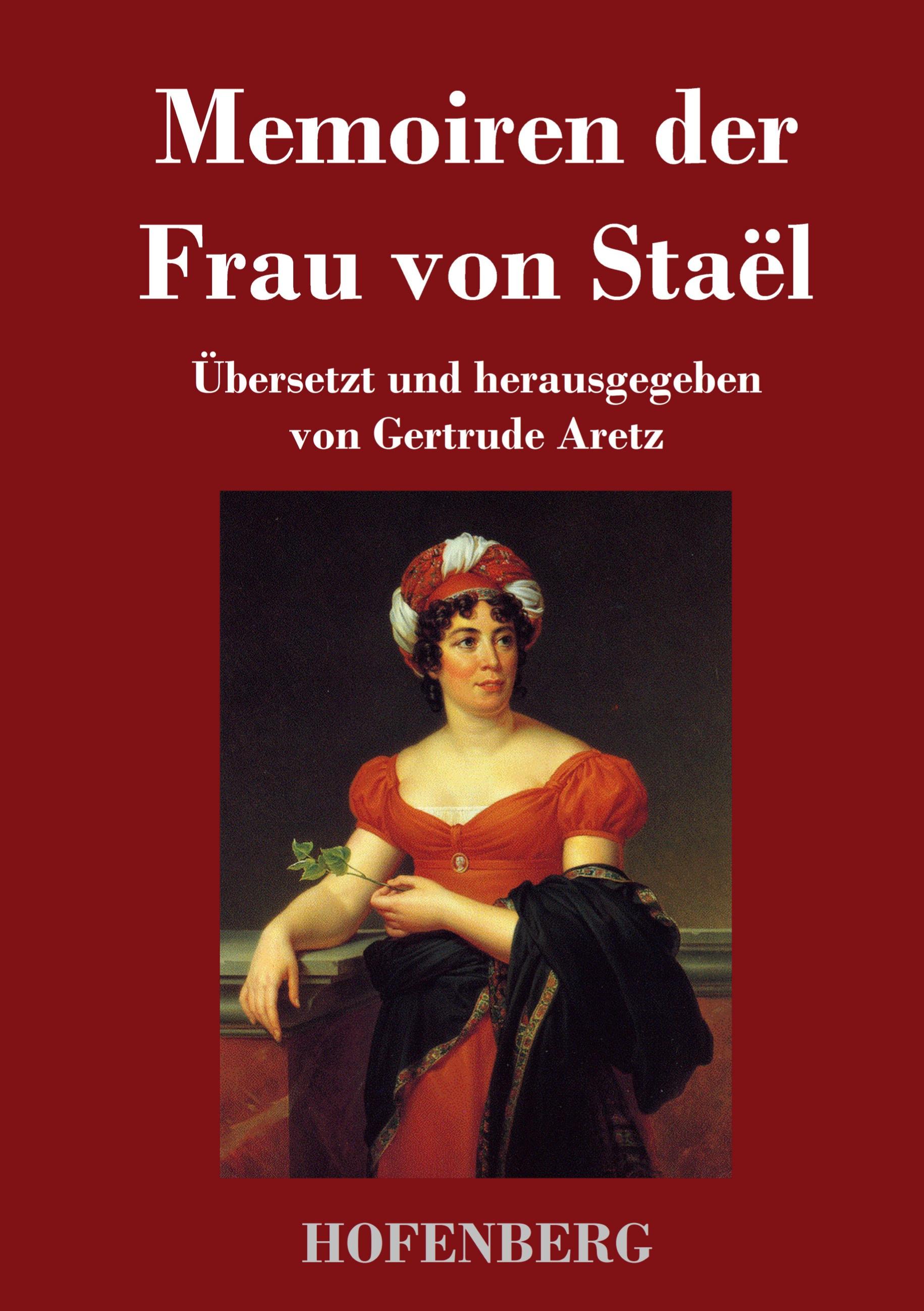 Vorderes Coverbild Memoiren der Frau von Staël