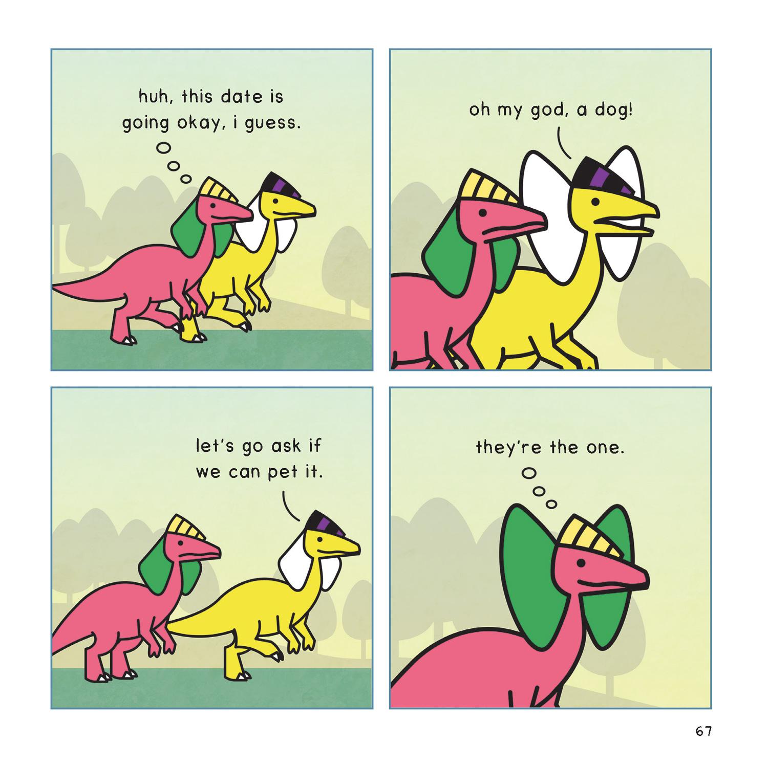 Beispielinhalt (Bild) Dinosaur Friendship