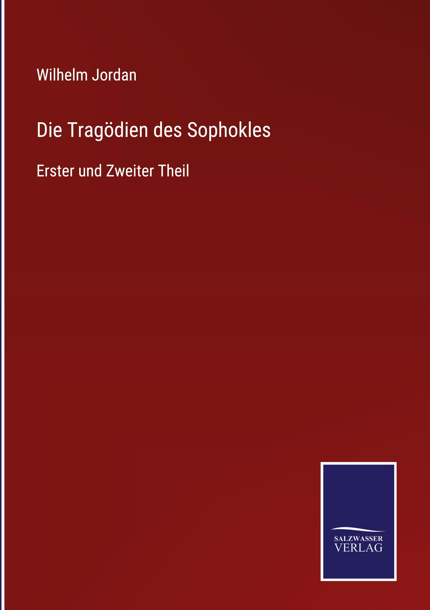 Vorderes Coverbild Die Tragödien des Sophokles