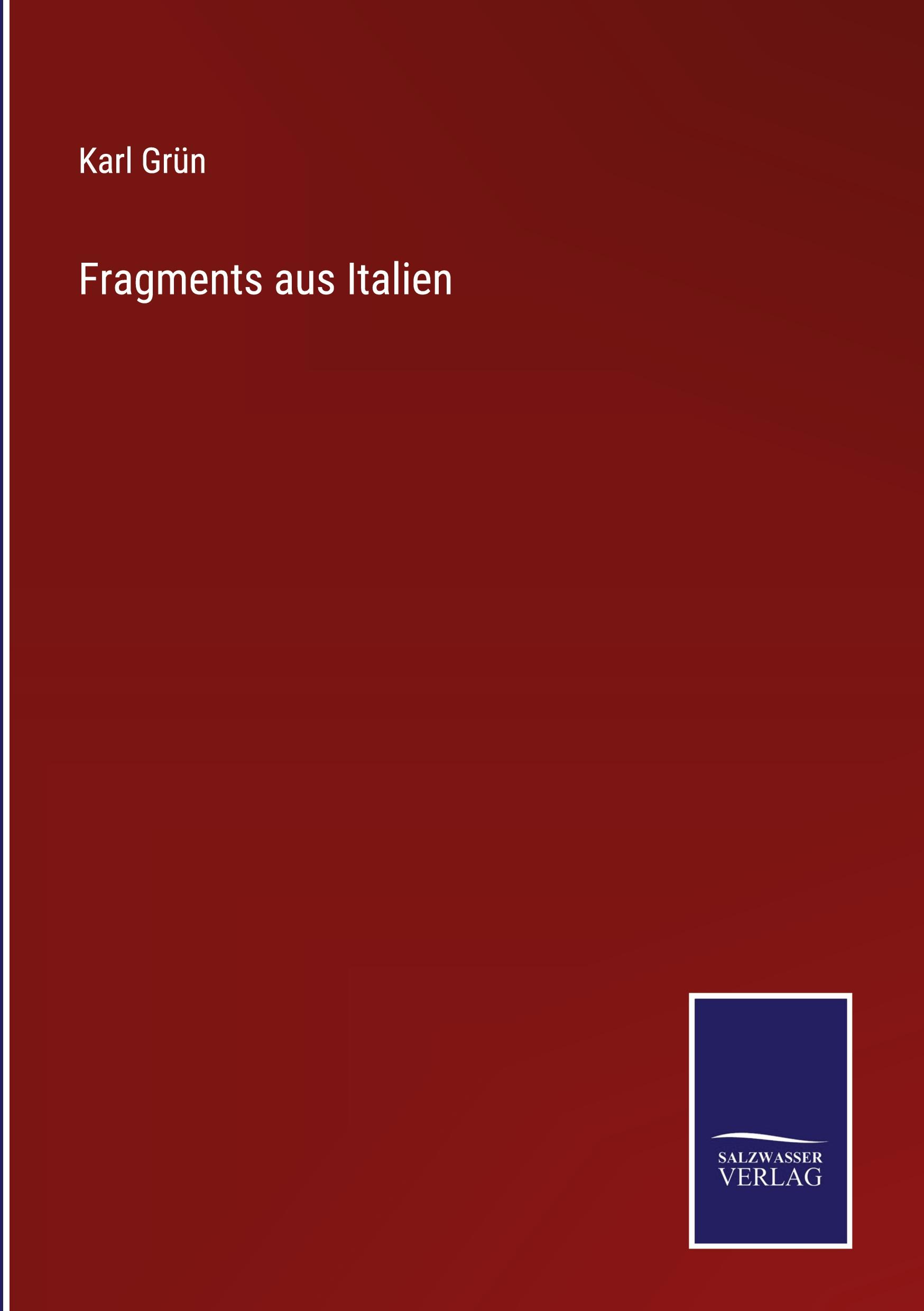 Vorderes Coverbild Fragments aus Italien