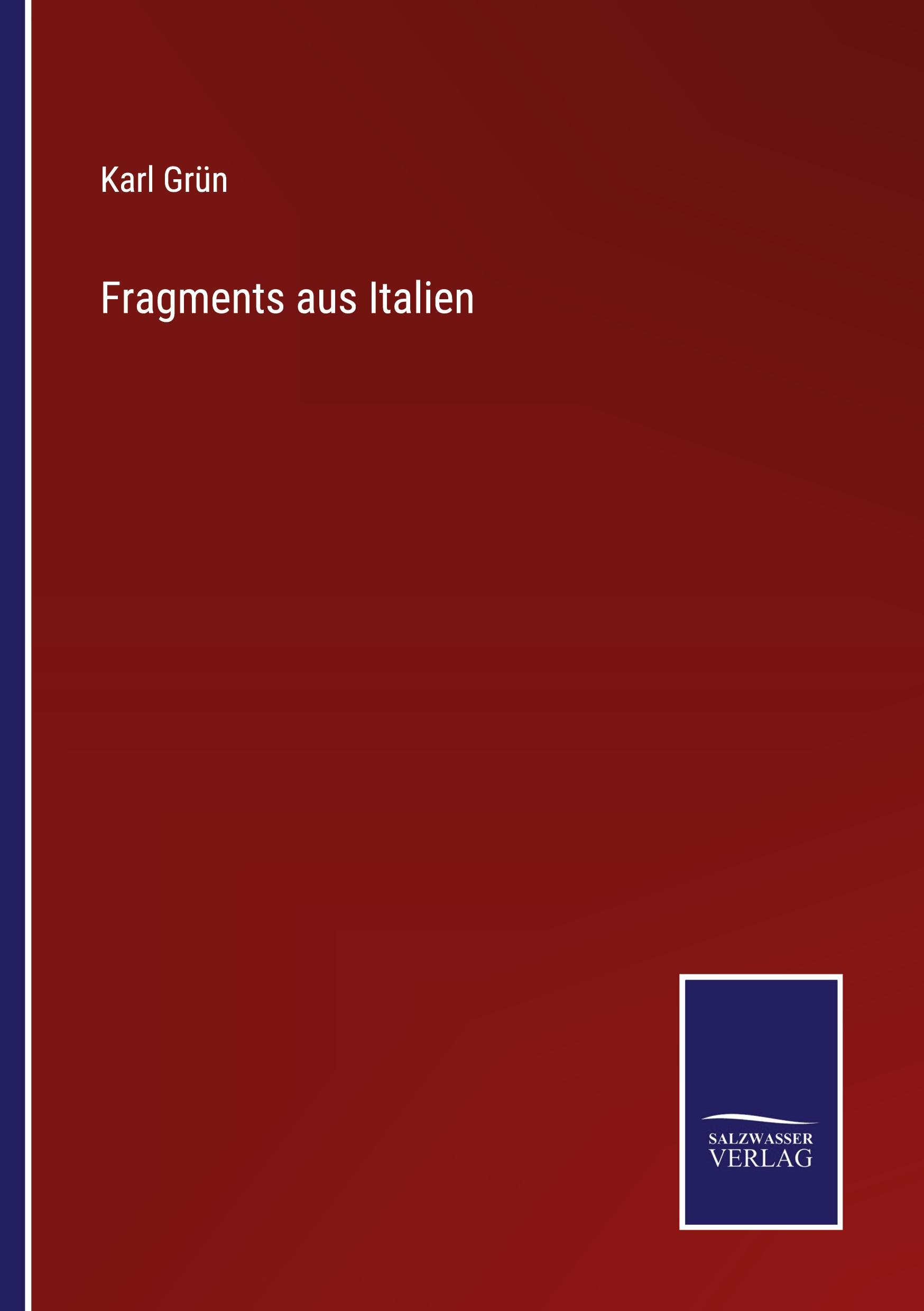 Vorderes Coverbild Fragments aus Italien