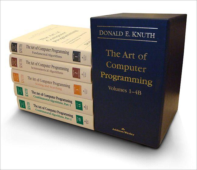Vorderes Coverbild Art of Computer Programming, The, Volumes 1-4B, Boxed Set