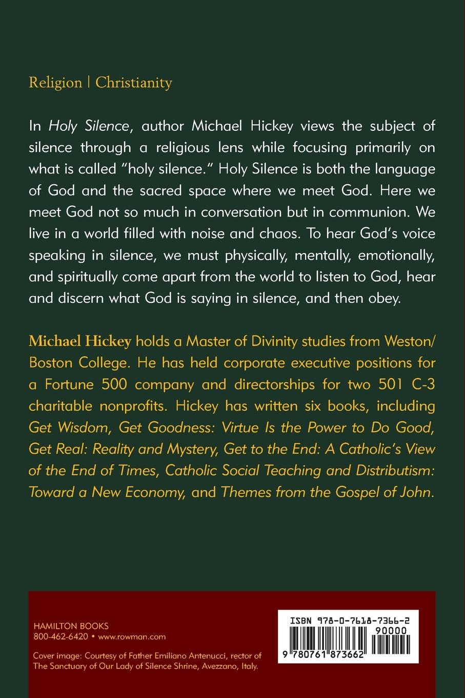 Rückseitencover Holy Silence