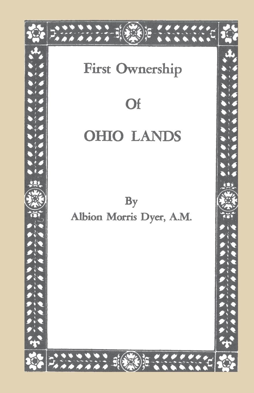 Vorderes Coverbild First Ownership of Ohio Lands