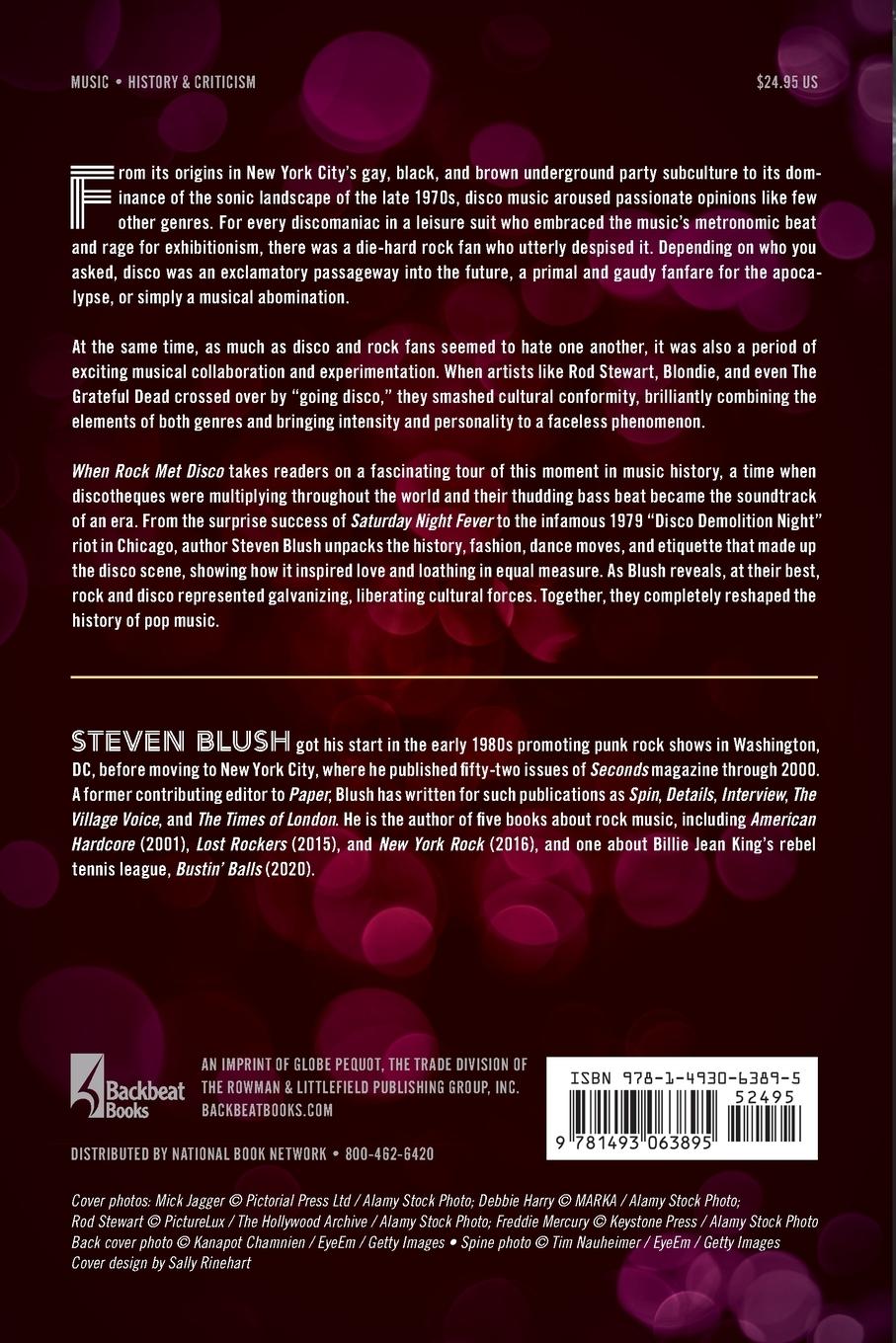 Rückseitencover When Rock Met Disco