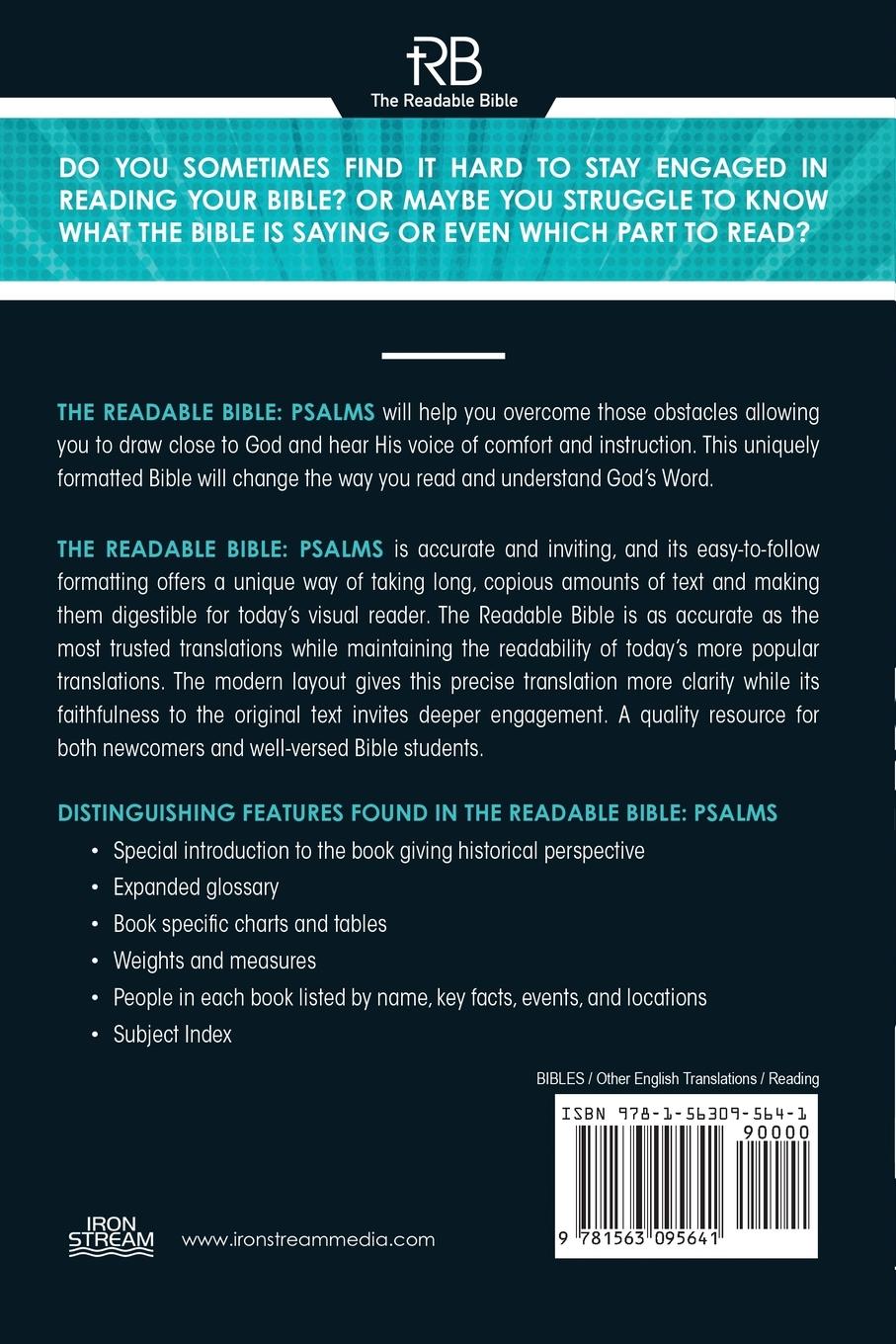 Rückseitencover The Readable Bible