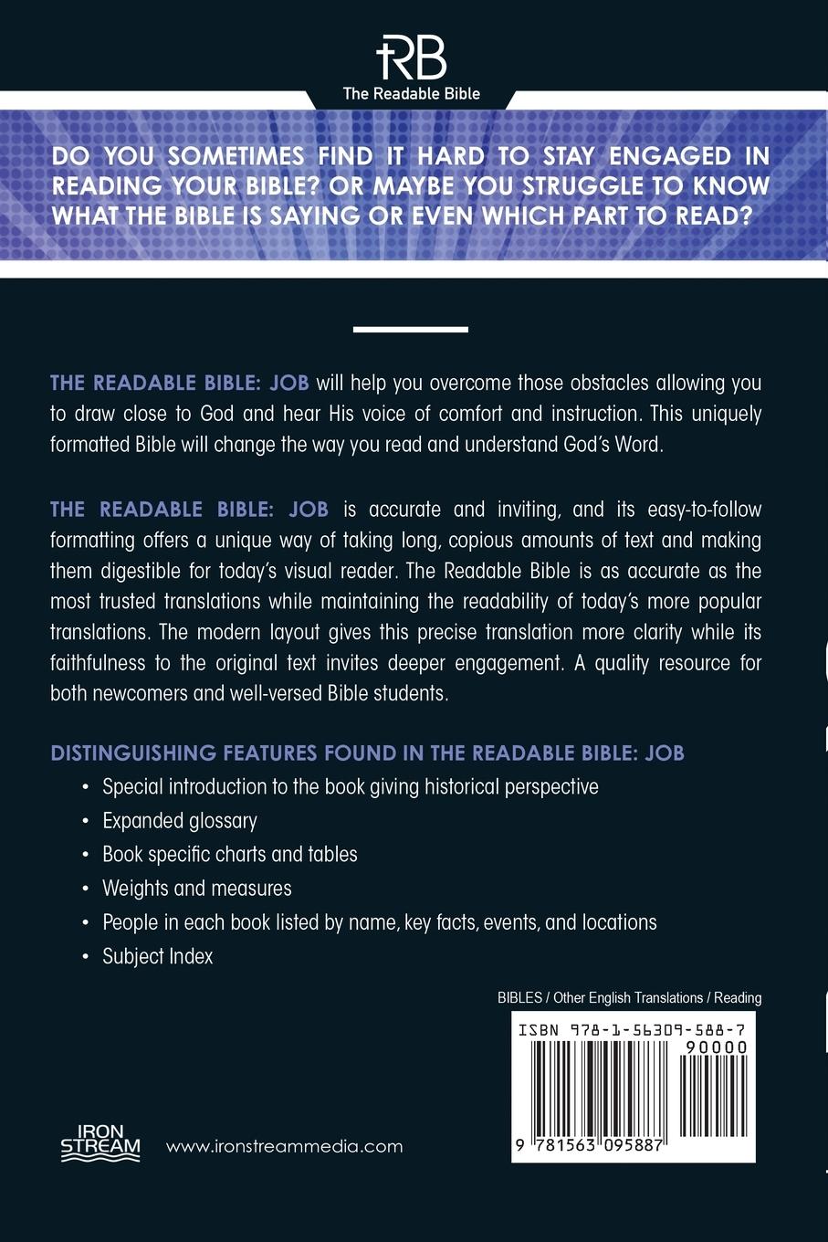 Rückseitencover The Readable Bible