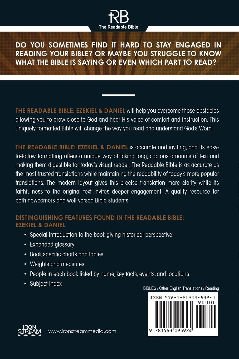 Rückseitencover The Readable Bible