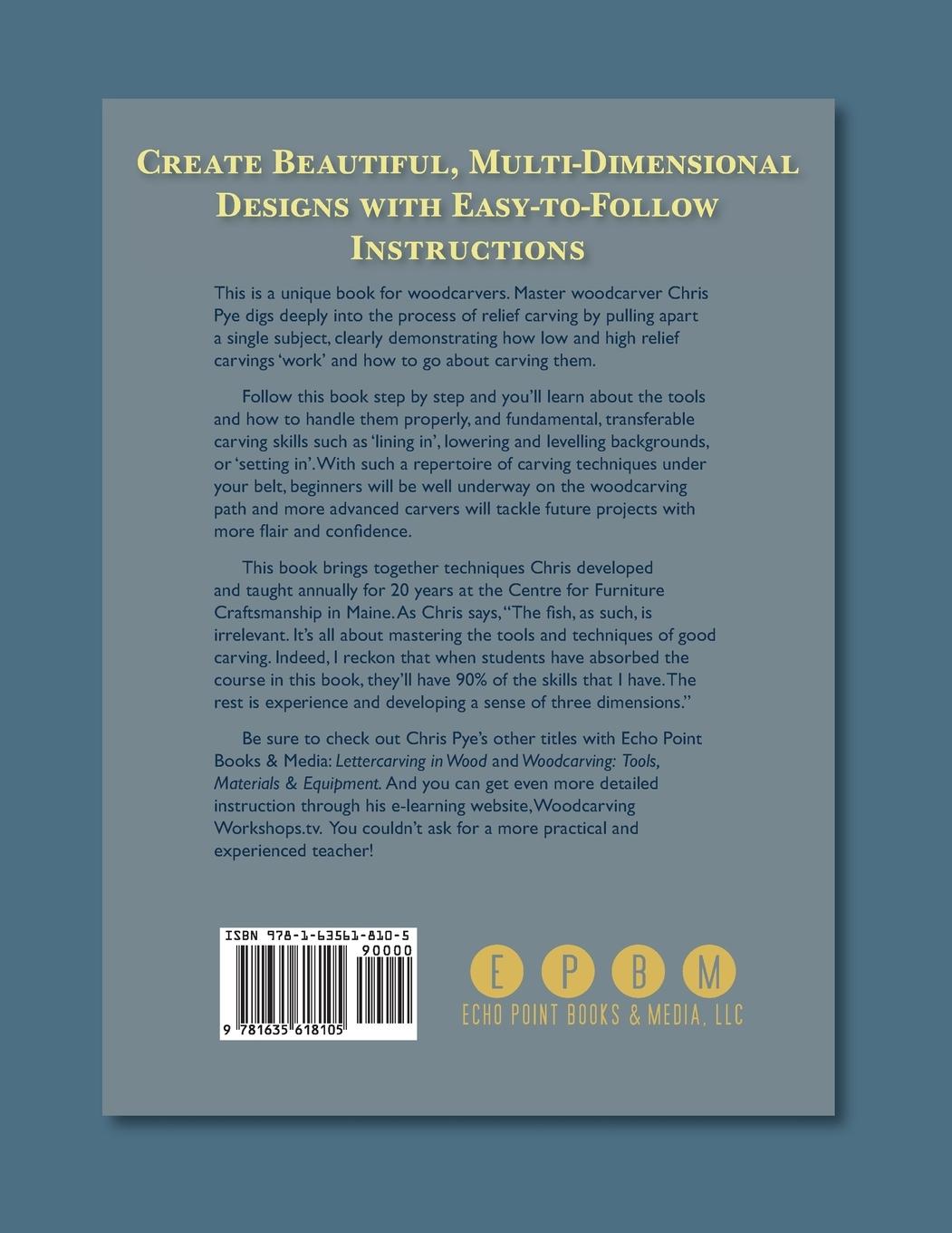 Rückseitencover Relief Carving in Wood: A Practical Introduction