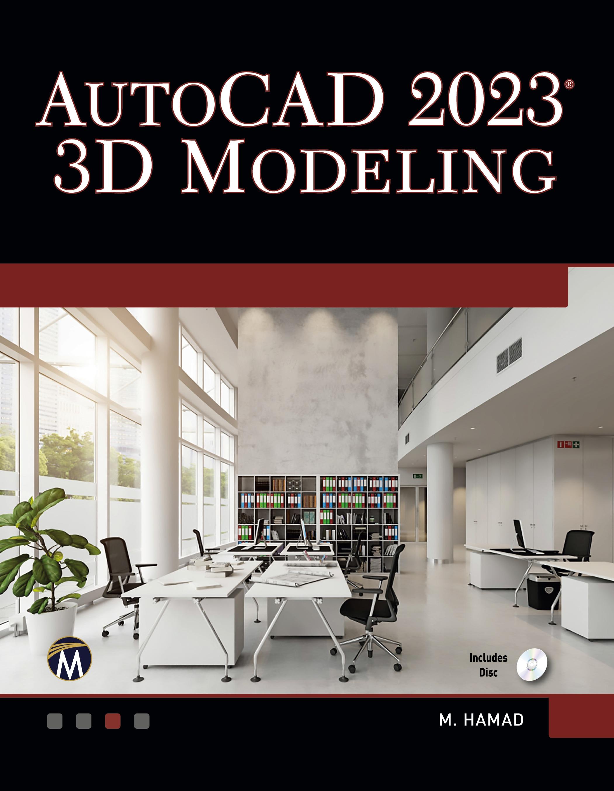 Vorderes Coverbild AutoCAD 2023 3D Modeling