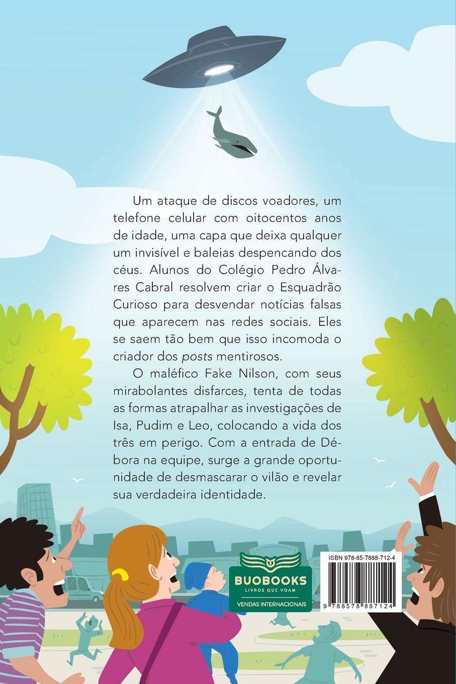 Rückseitencover Esquadrão Curioso