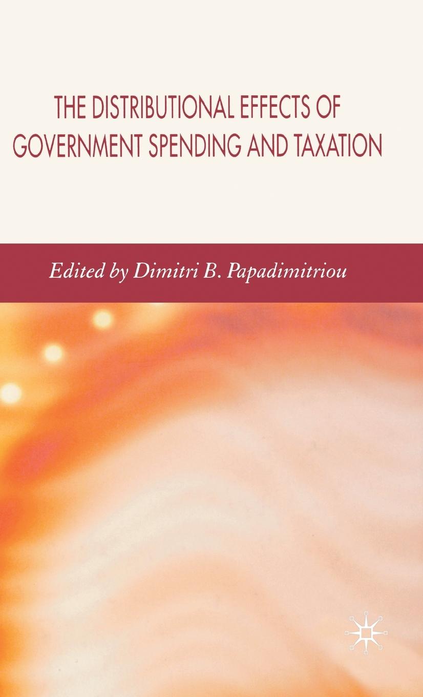 Vorderes Coverbild The Distributional Effects of Government Spending and Taxation