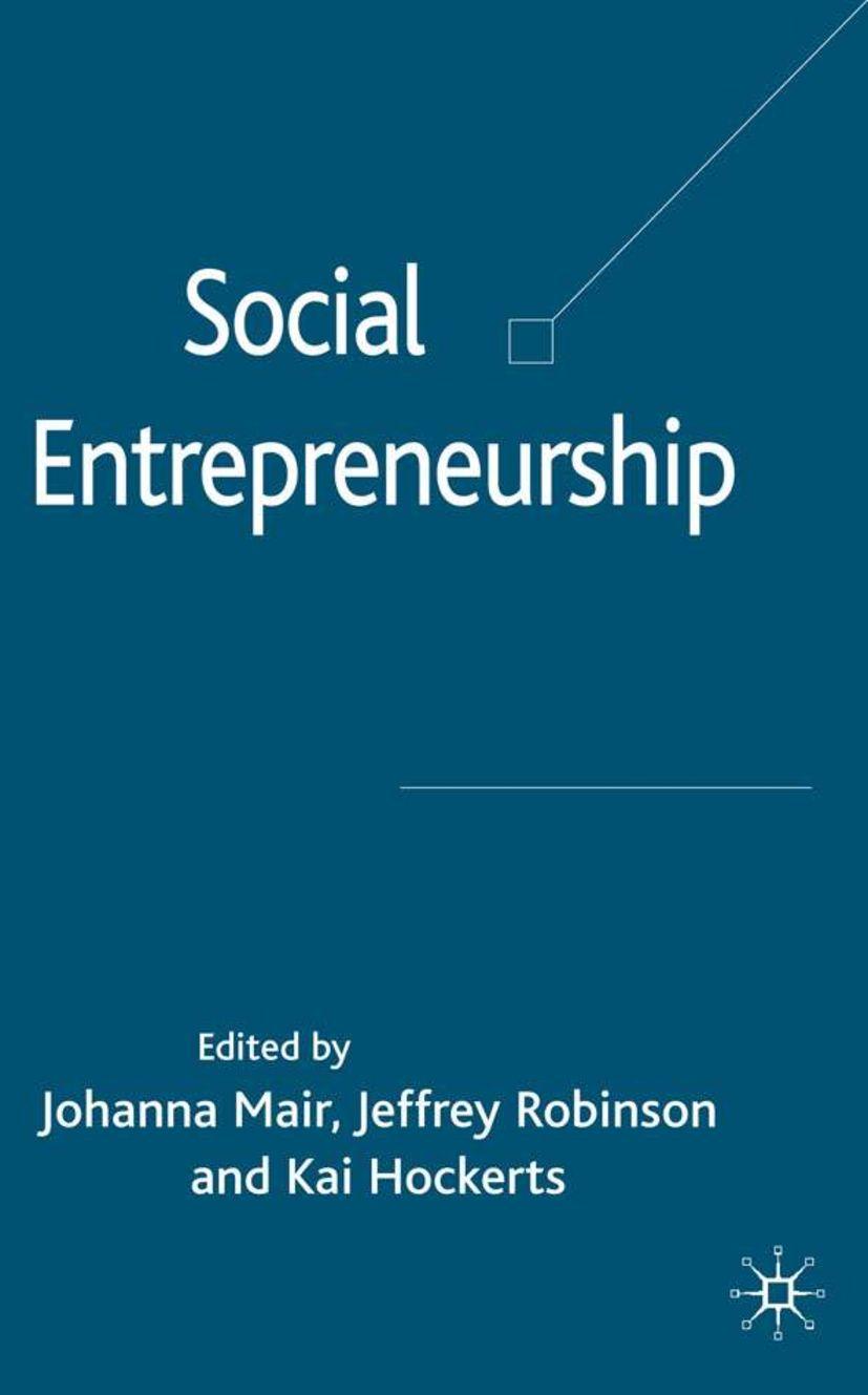 Vorderes Coverbild Social Entrepreneurship