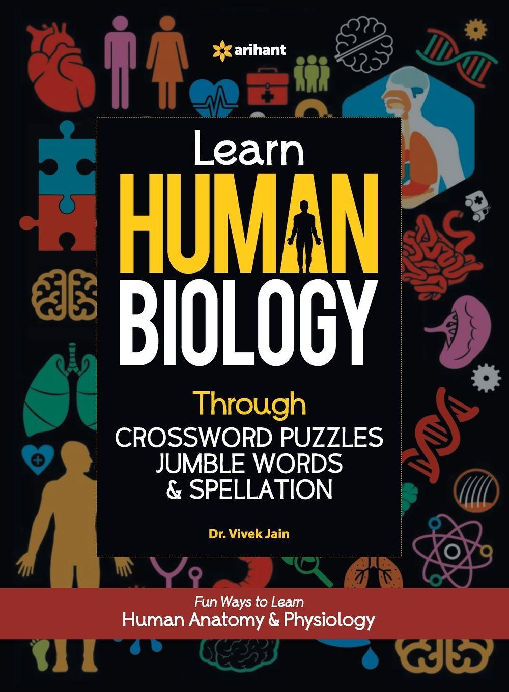Vorderes Coverbild Learn Human Biology Through Crossword Puzzles Jumble Words & Spellation