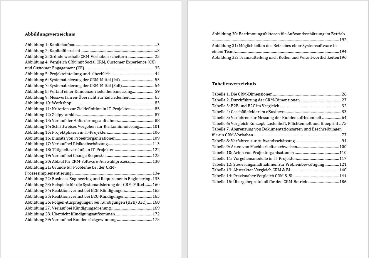 Beispielinhalt (Bild) Customer Relationship Management (CRM) in der Praxis