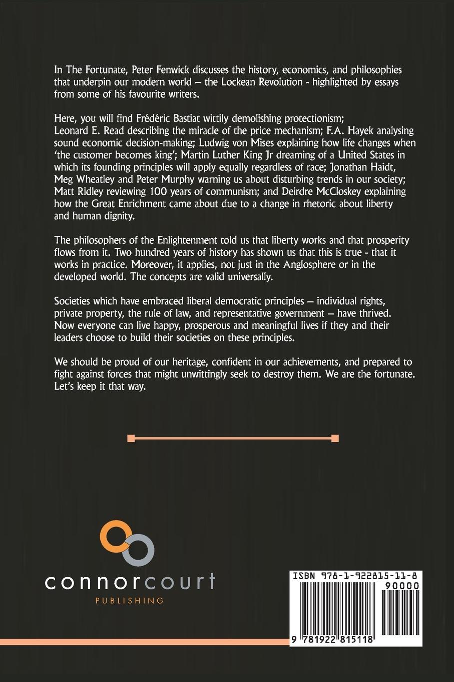 Rückseitencover The Fortunate