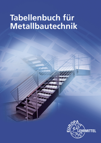 Vorderes Coverbild Tabellenbuch für Metallbautechnik