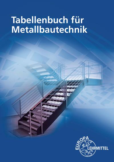 Vorderes Coverbild Tabellenbuch für Metallbautechnik