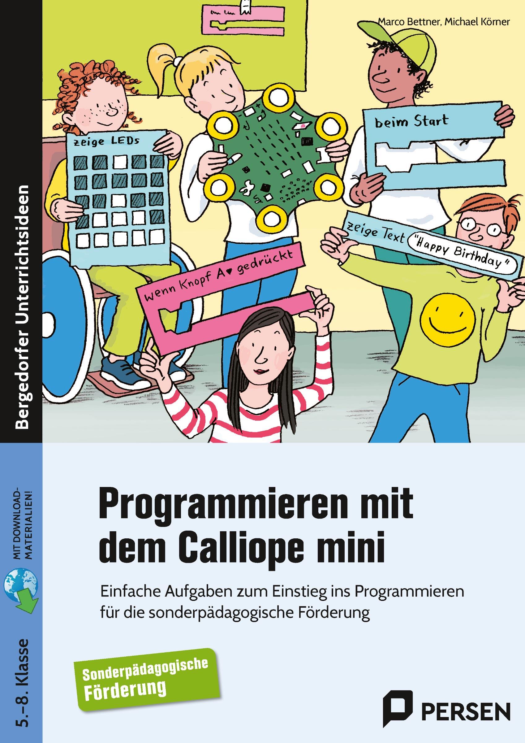Vorderes Coverbild Programmieren mit dem CALLIOPE mini - Sopäd