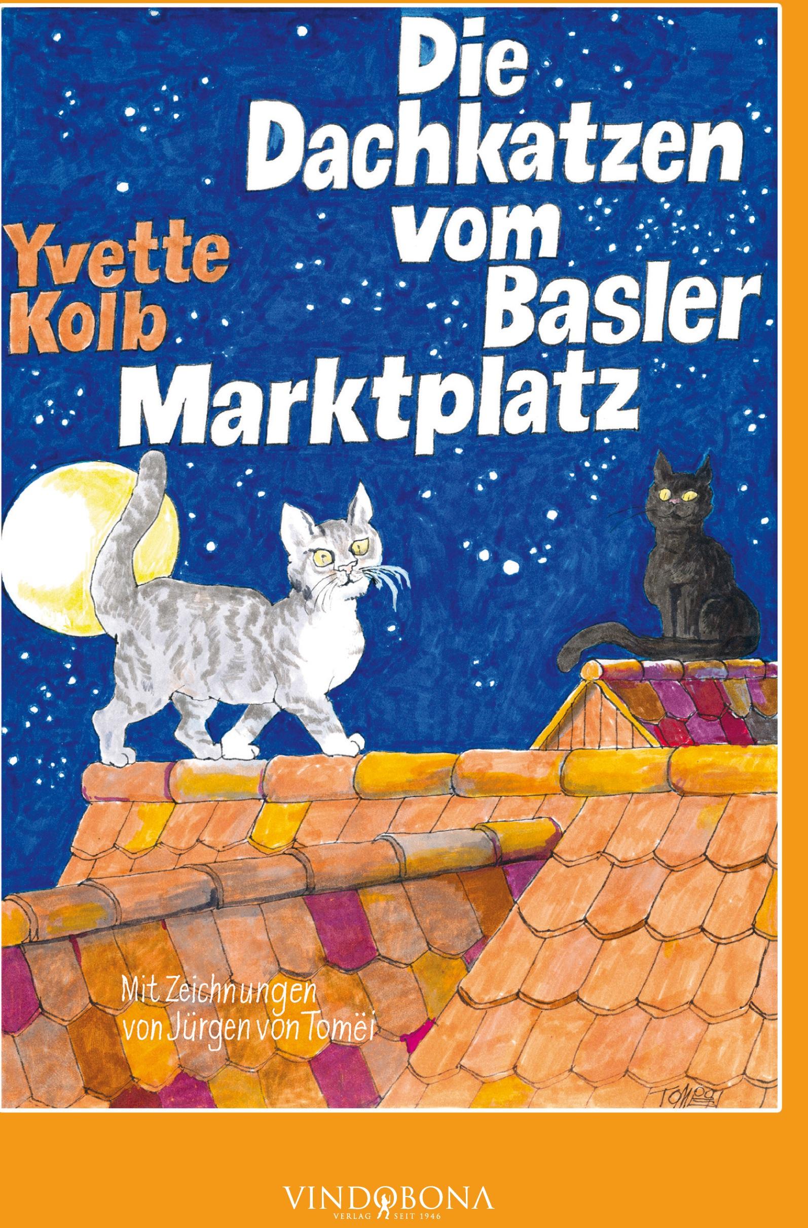 Vorderes Coverbild Die Dachkatzen vom Basler Marktplatz