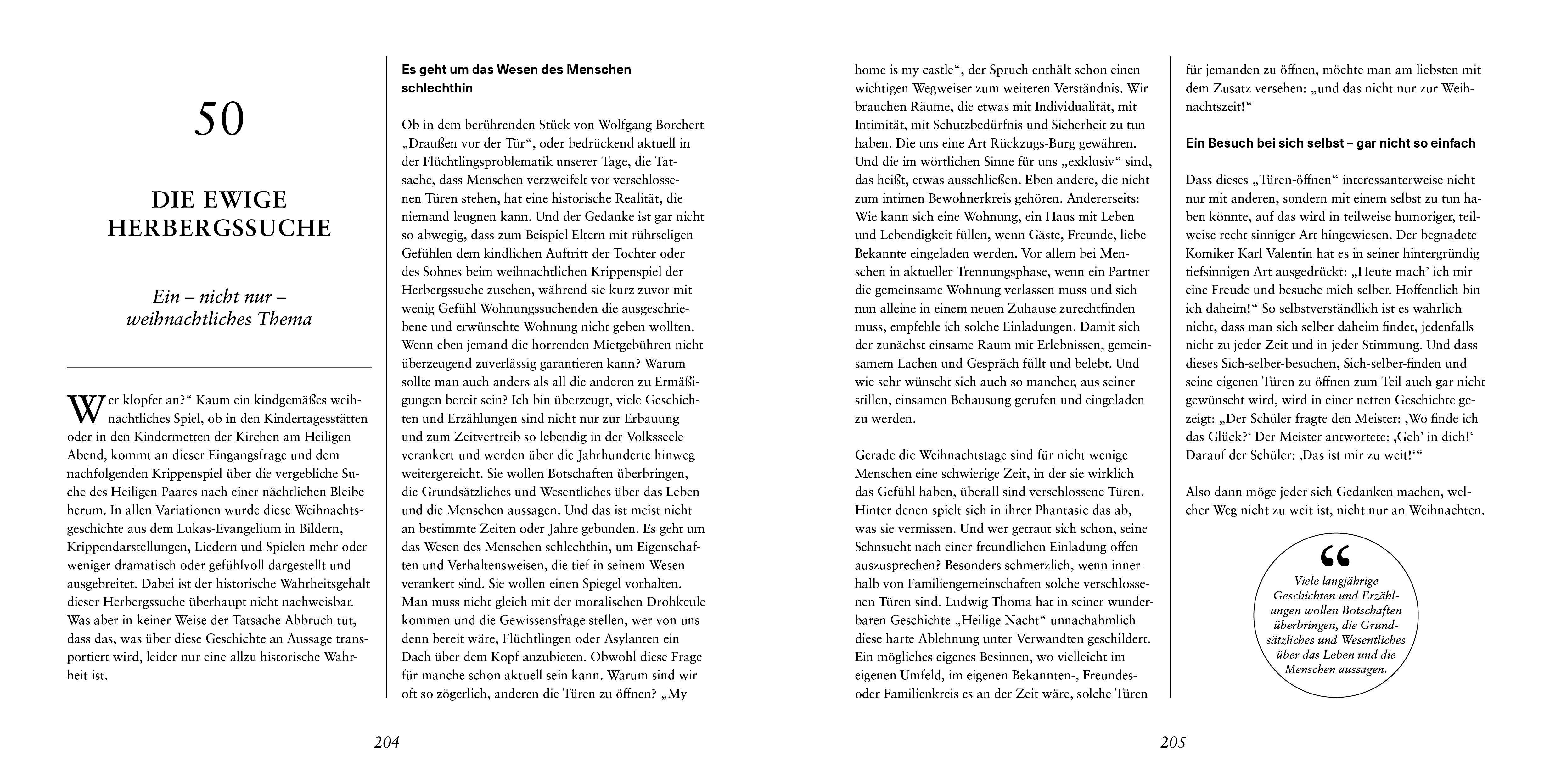 Beispielinhalt (Bild) Mit 52 Sonntags-Gedanken durch das Jahr