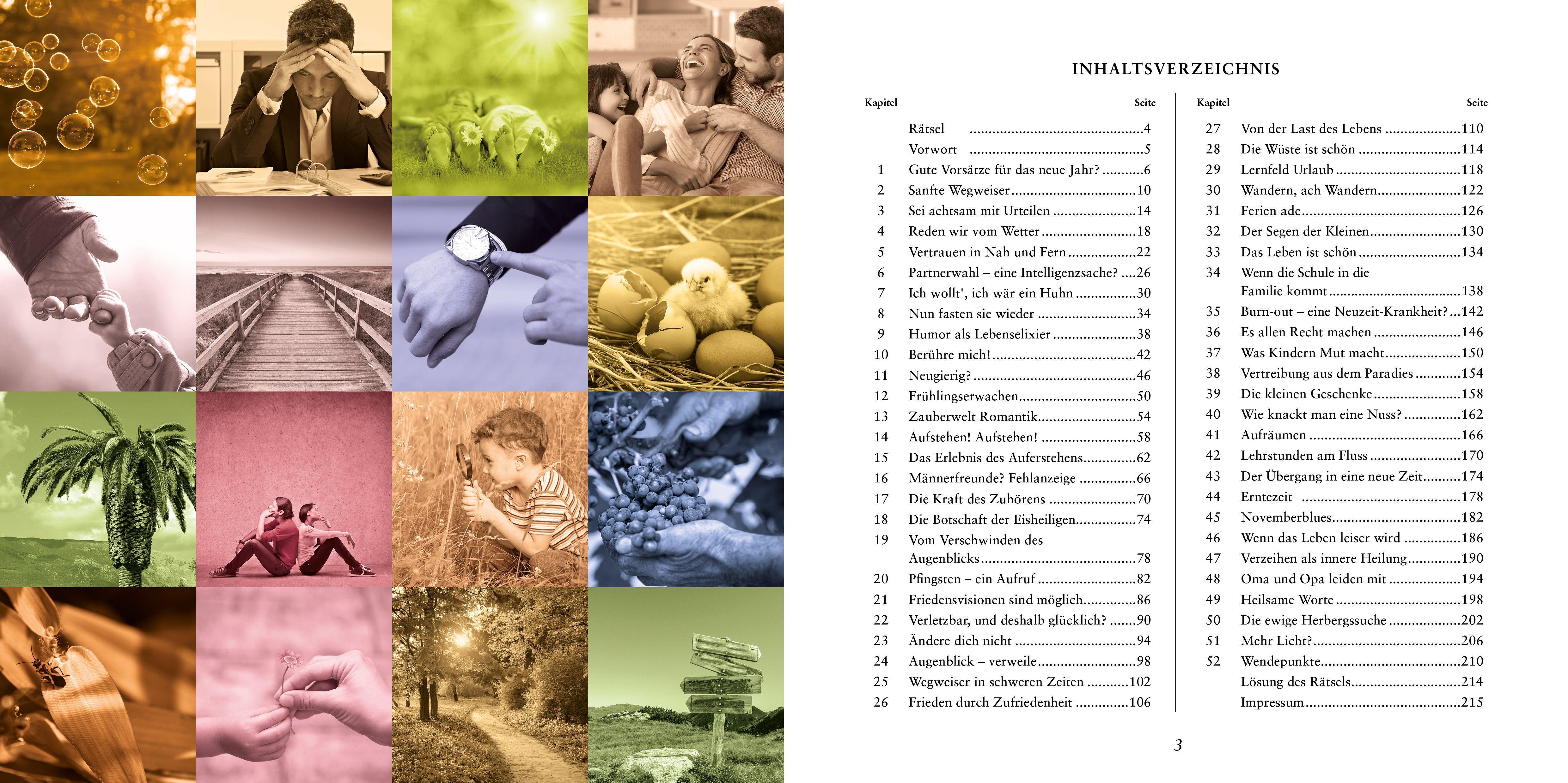 Beispielinhalt (Bild) Mit 52 Sonntags-Gedanken durch das Jahr