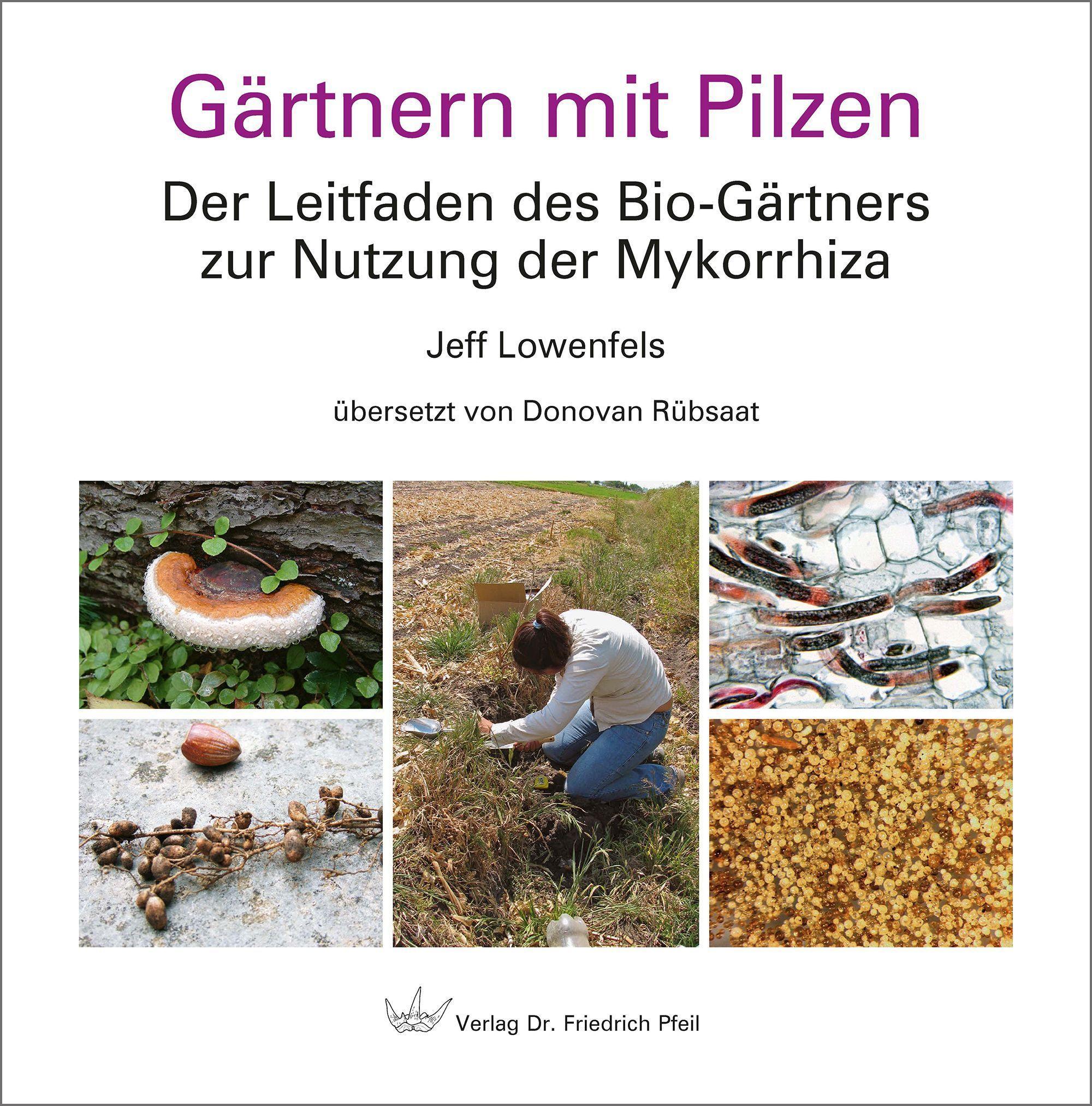 Vorderes Coverbild Gärtnern mit Pilzen