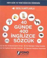 Vorderes Coverbild 40 Günde 400 Ingilizce Sözcük - Sesli Kartlarla