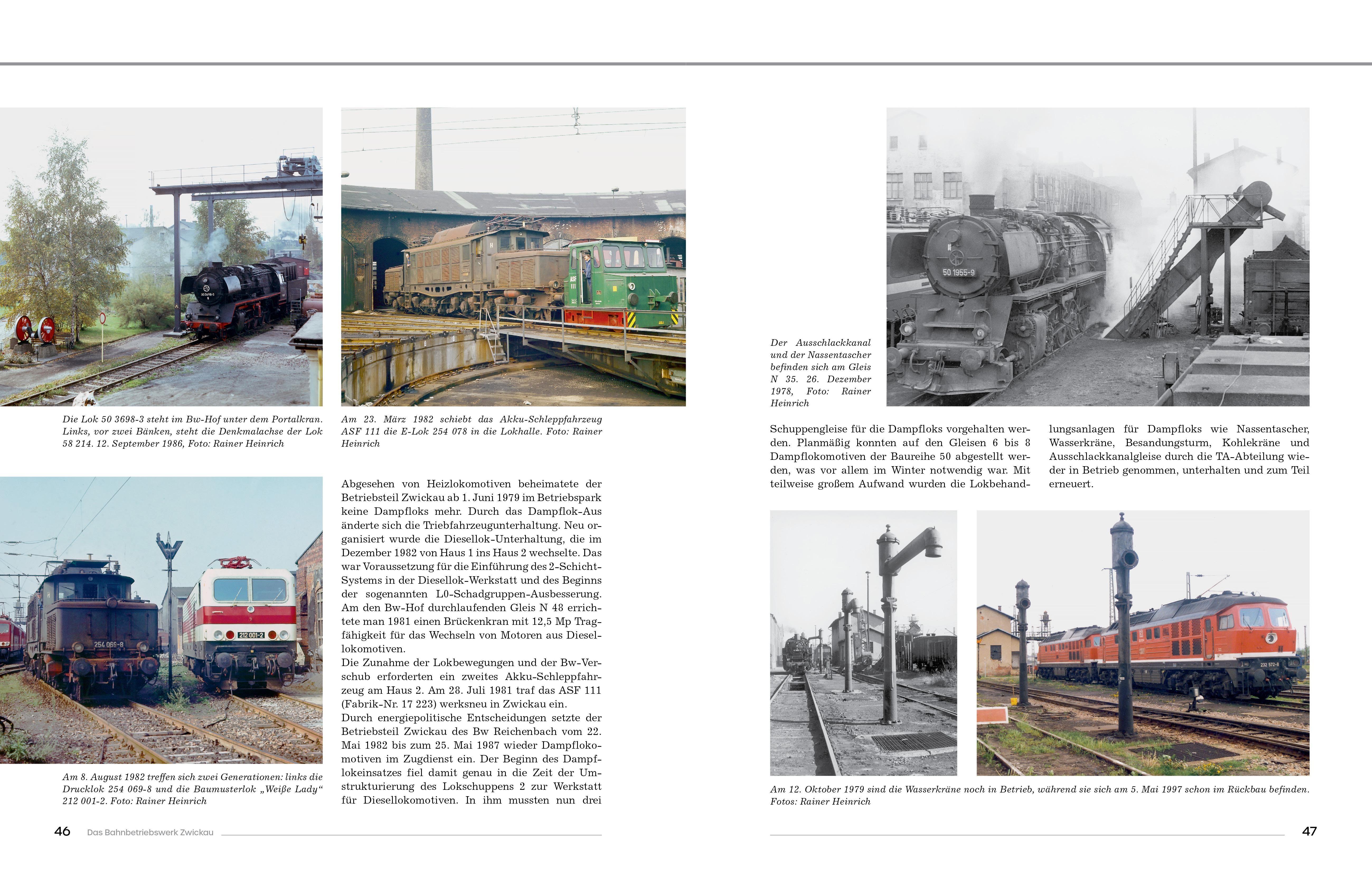 Beispielinhalt (Bild) Zwickau und seine Schienenwege