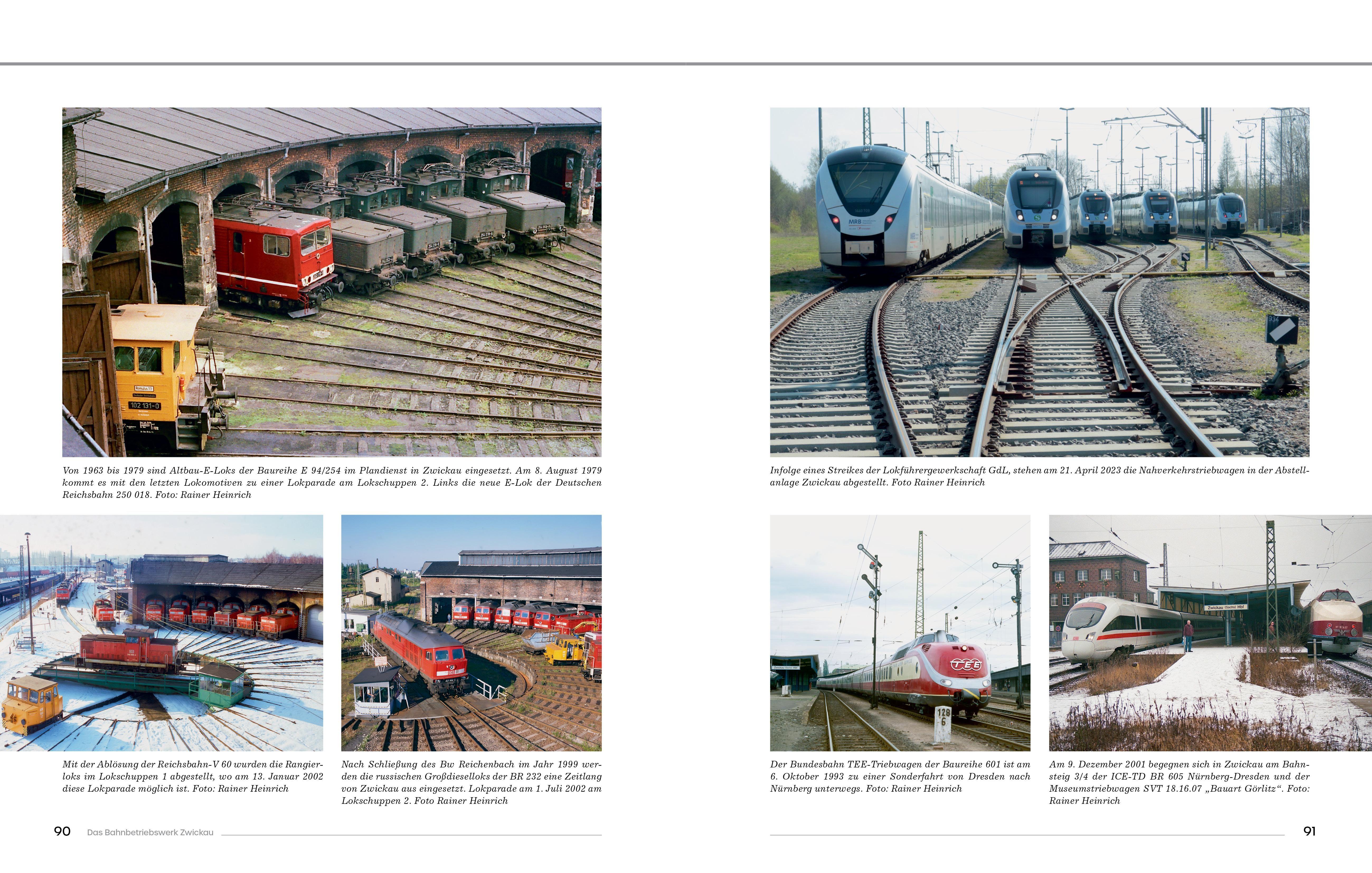 Beispielinhalt (Bild) Zwickau und seine Schienenwege